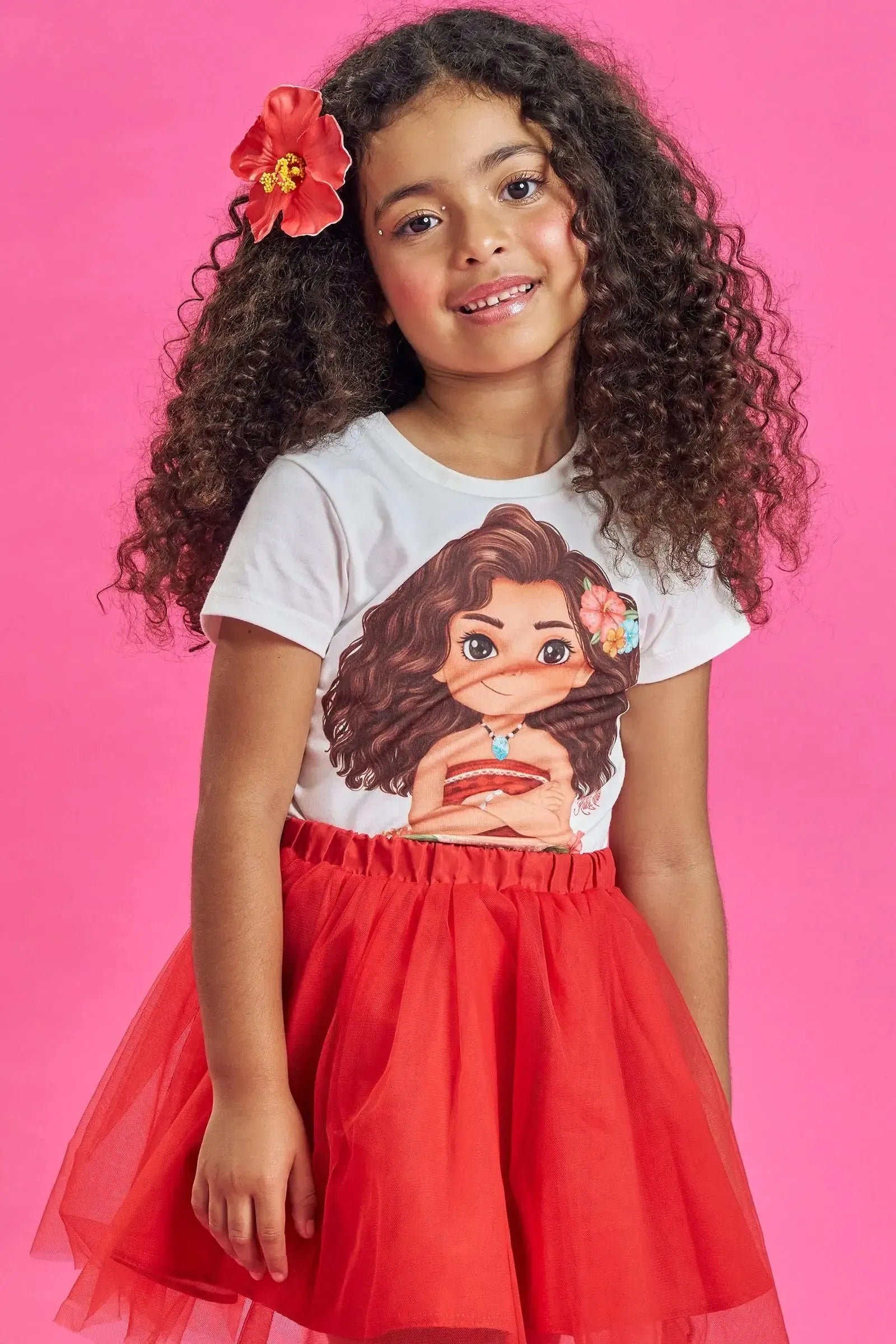 Blusa em Meia Malha 85640 Kukiê Infantil Menina