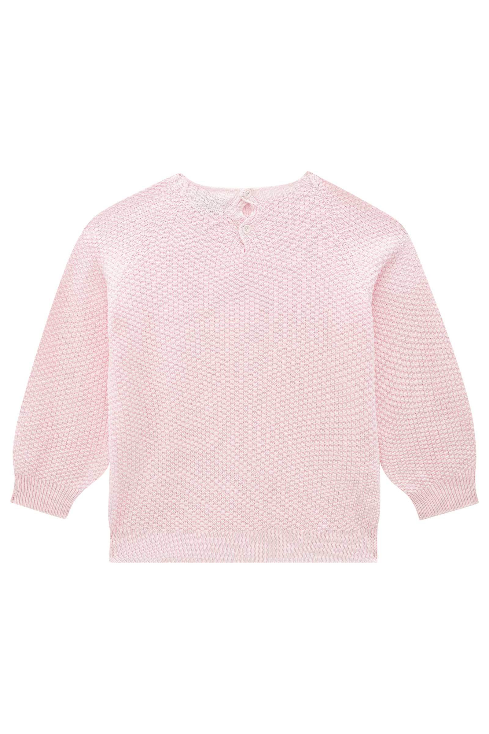 Blusão em Tricot 100% Algodão 78565 Infanti Bebê Menina