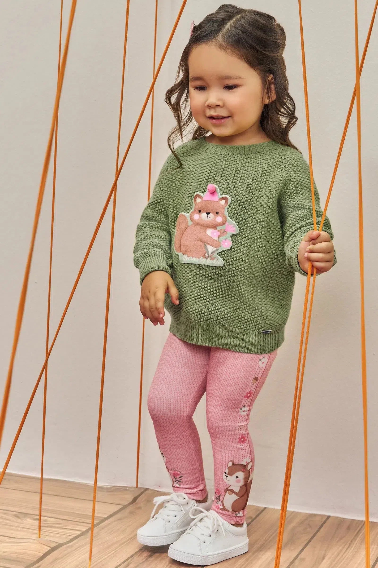 Blusão em Tricot 100% Algodão 78651 Kukiê Bebê Menina