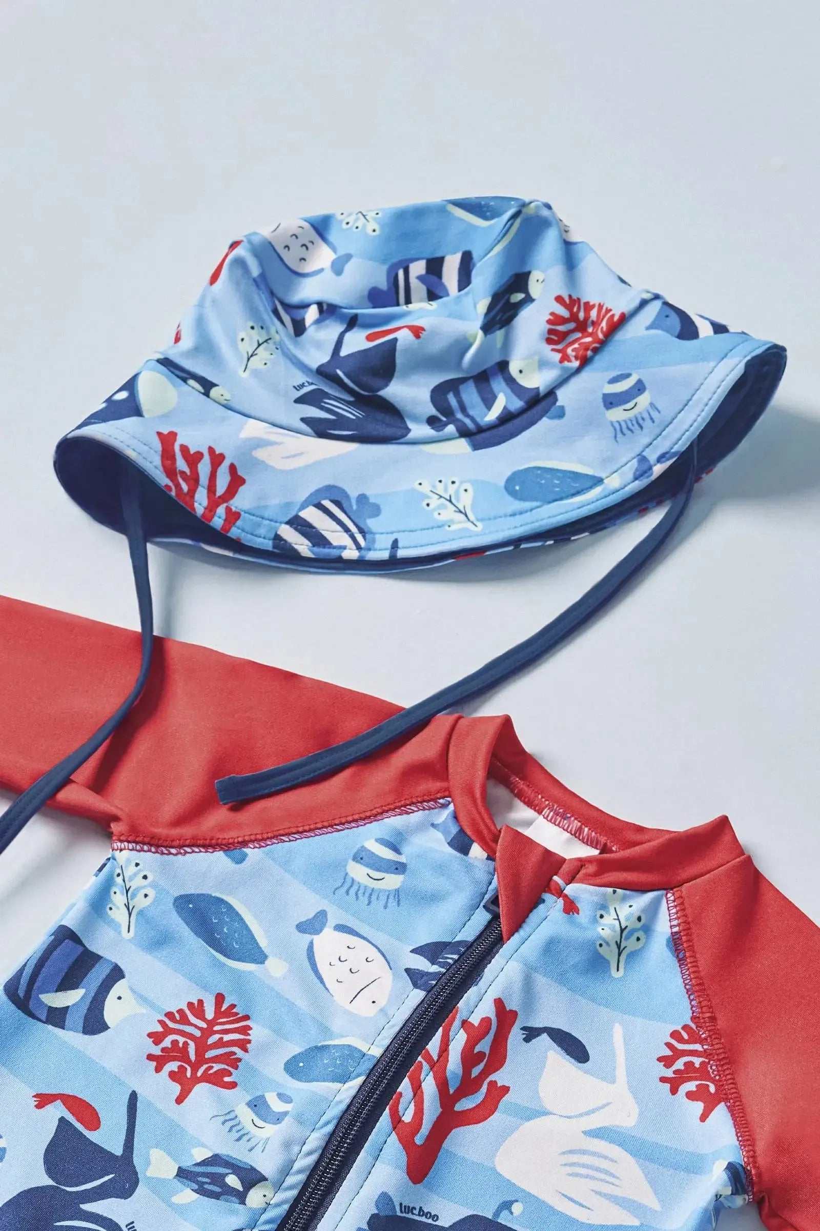 Bucket em Malha UV Dry com Proteção UV 50+ 85500 LucBoo Bebê Menino
