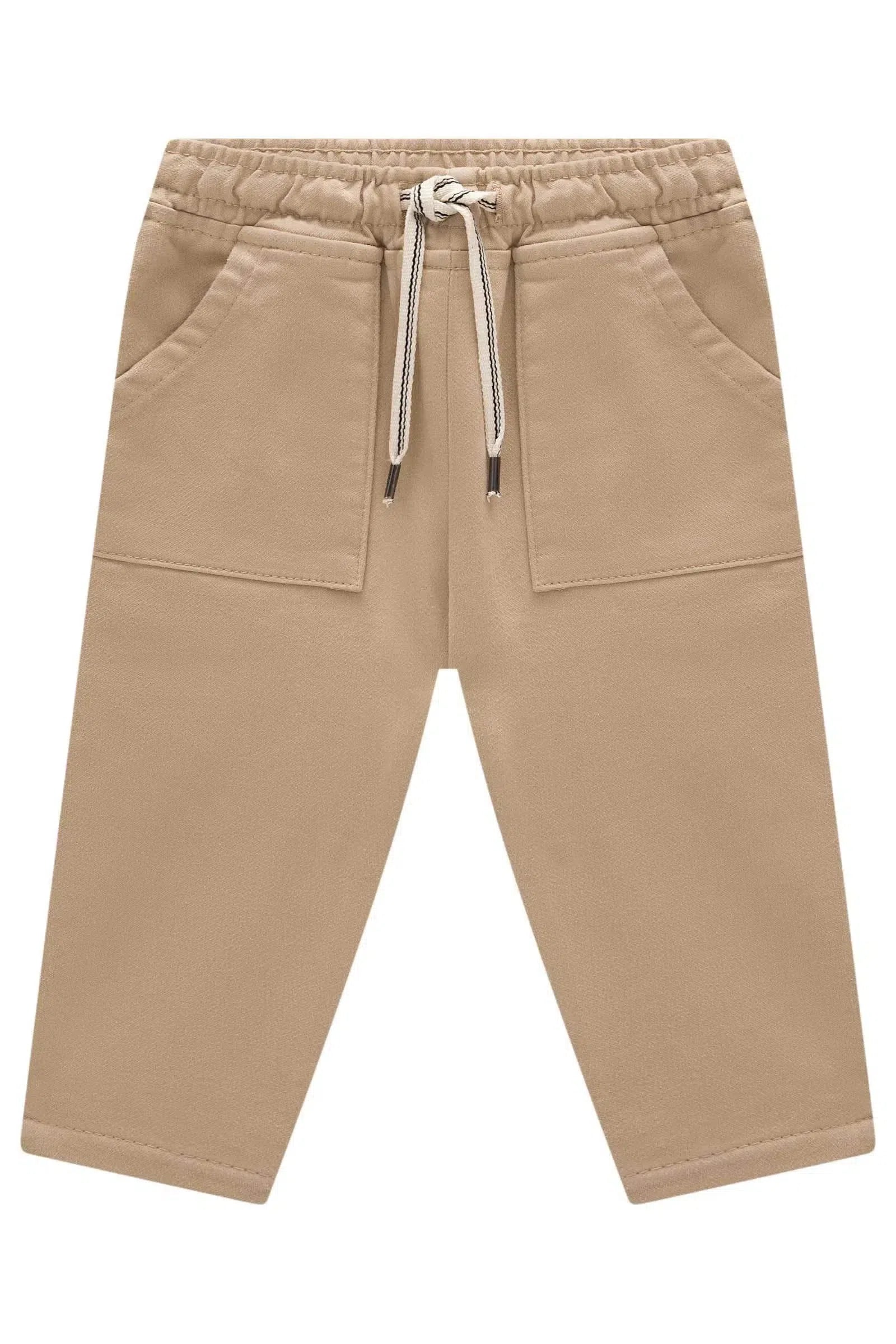 Calça Comfy em Moletom Sarja com Elastano 79528 Johnny Fox Bebê Menino