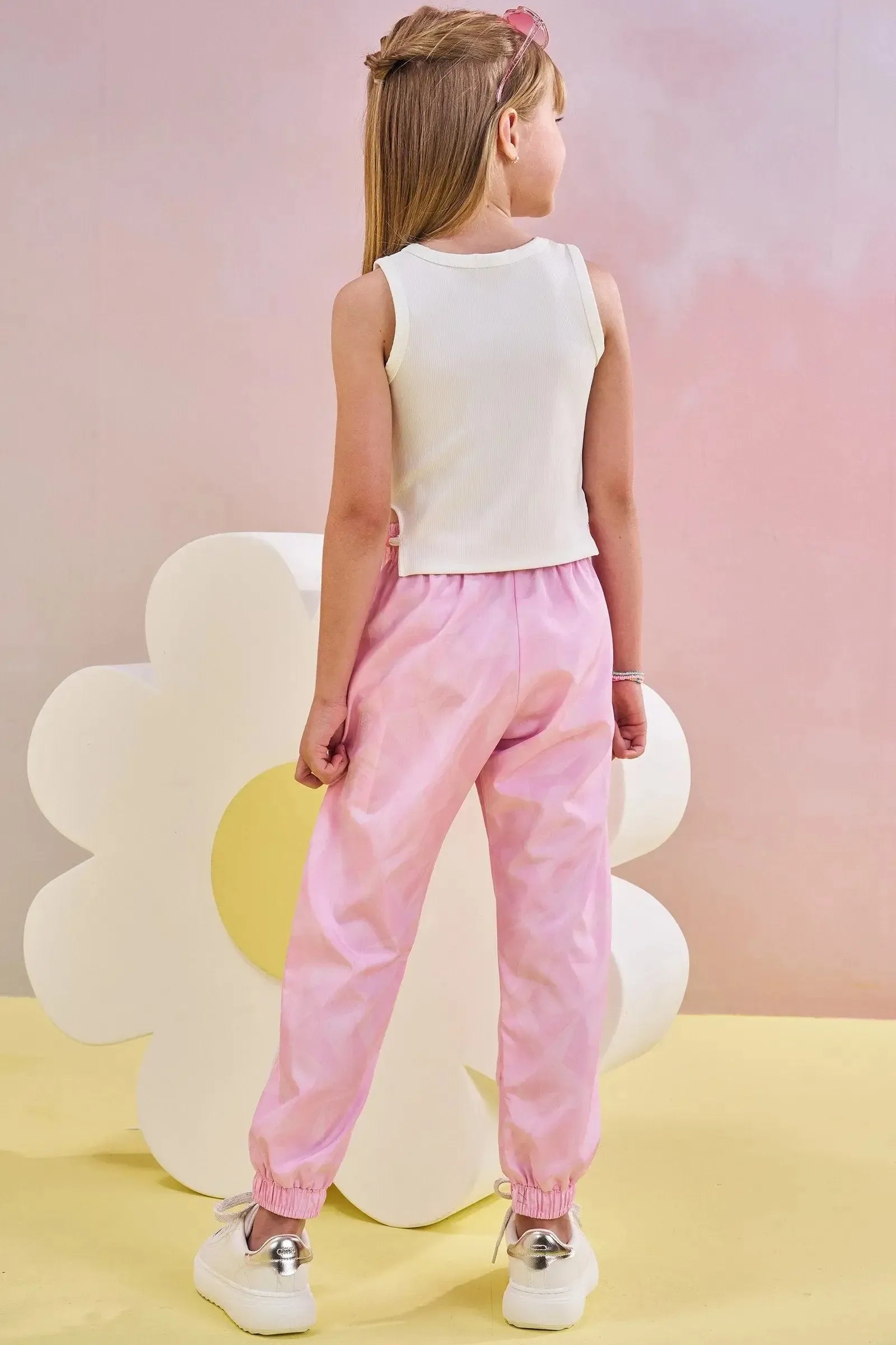 Calça em Nylon Aspen 83532 Infanti Infantil Menina