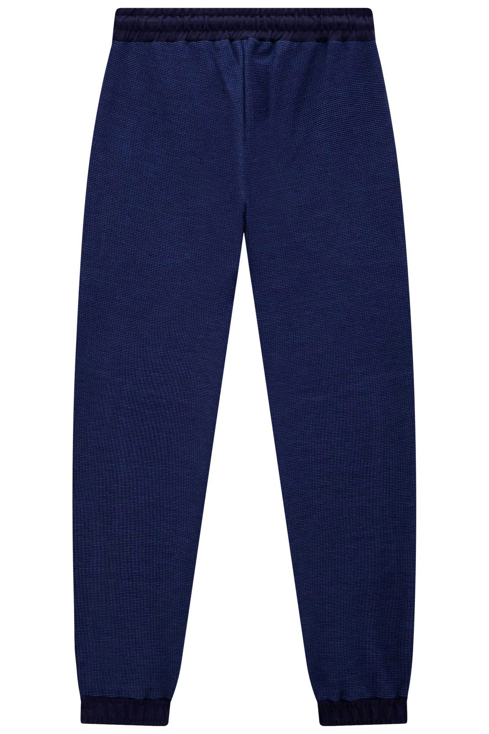 Calça Jogger em Molecotton Diagonal 76928 Johnny Fox