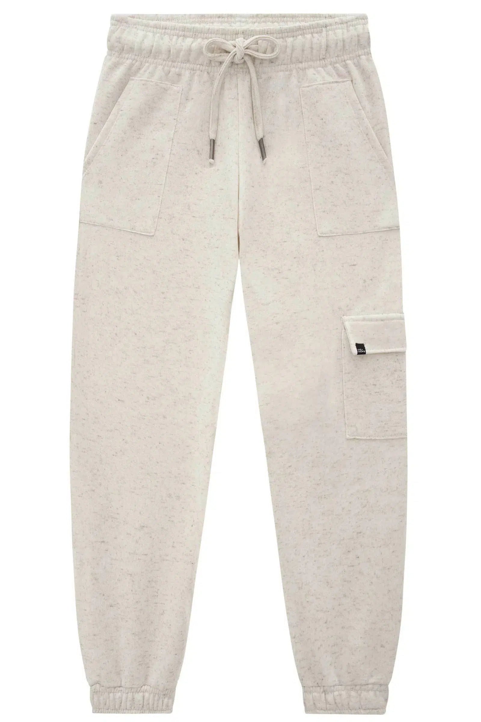 Calça Jogger em Moletom com Pelúcia 70466 Vic&Vicky