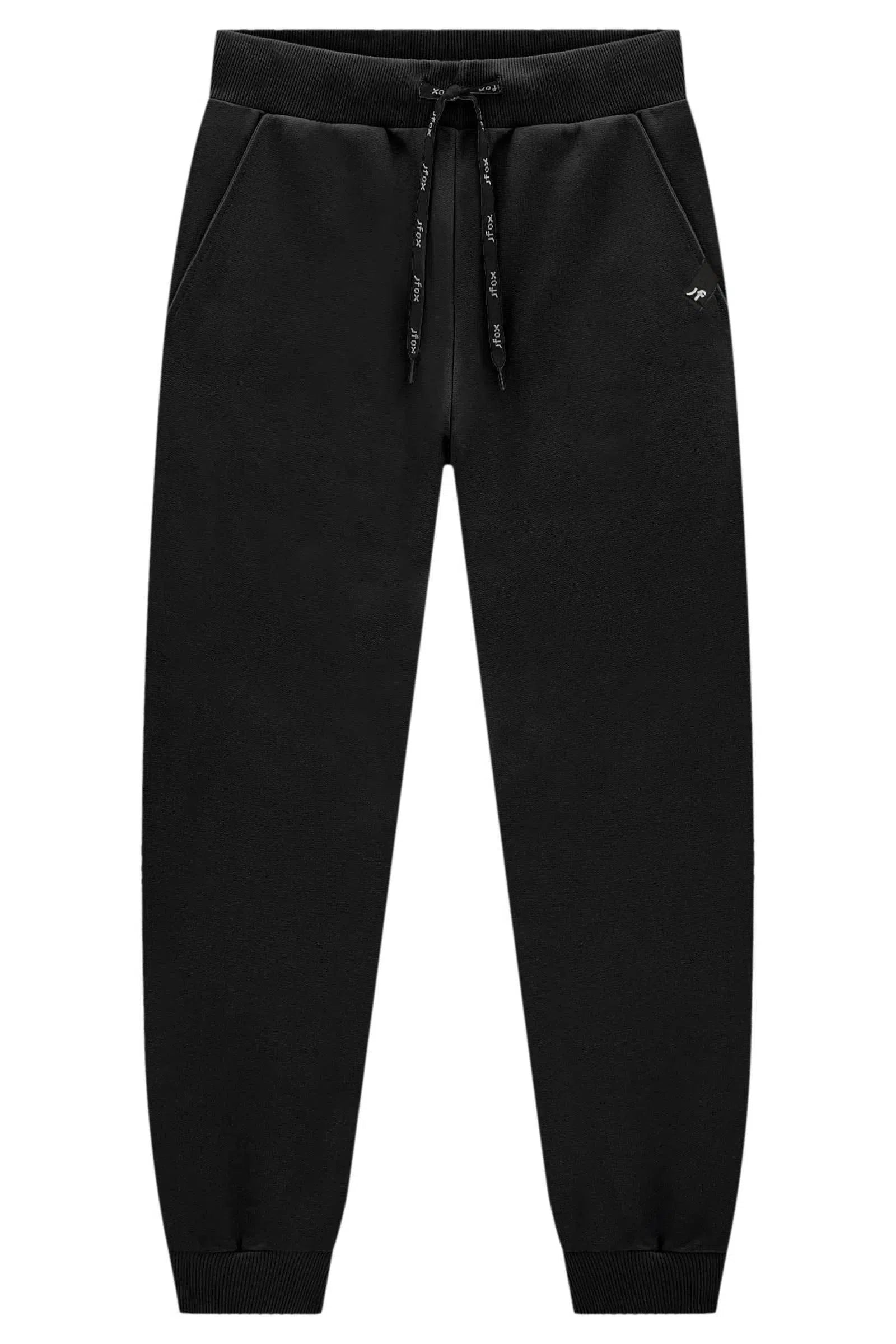 Calça Jogger em Moletom com Pelúcia 80069 Johnny Fox Teen Menino