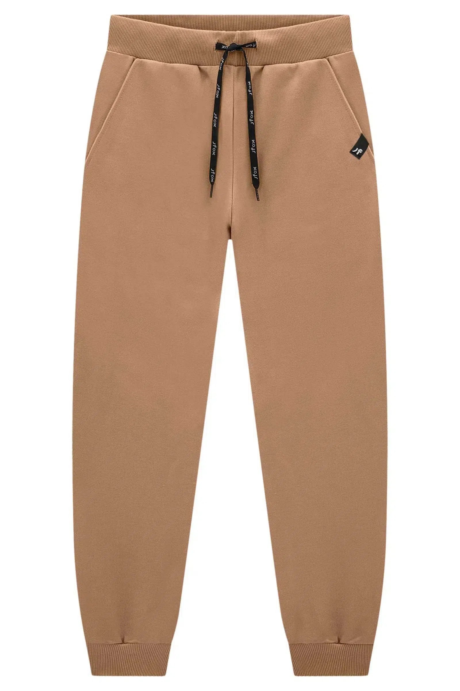 Calça Jogger em Moletom com Pelúcia 80069 Johnny Fox Teen Menino