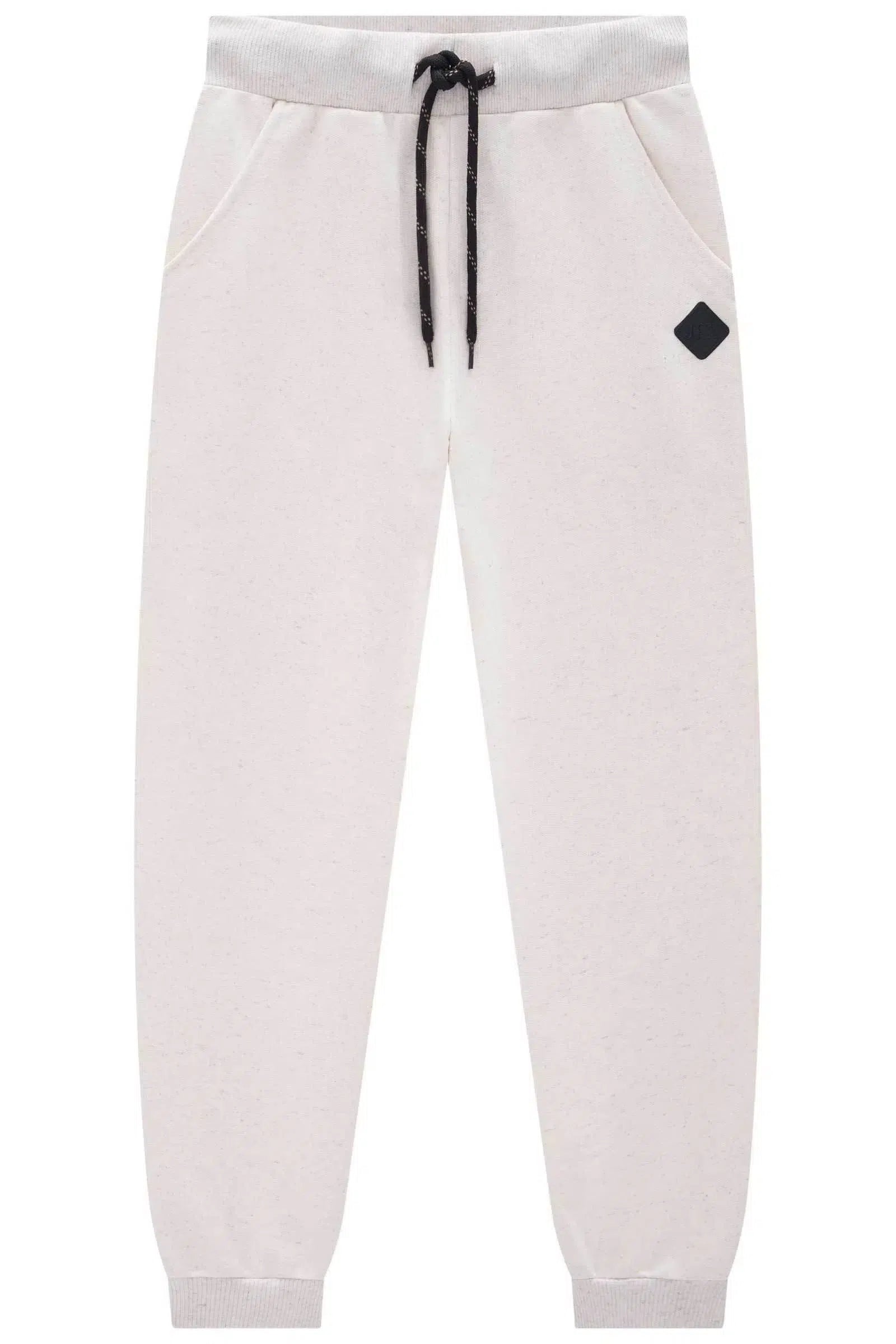 Calça Jogger em Moletom sem Pelúcia 80071 Johnny Fox Teen Menino