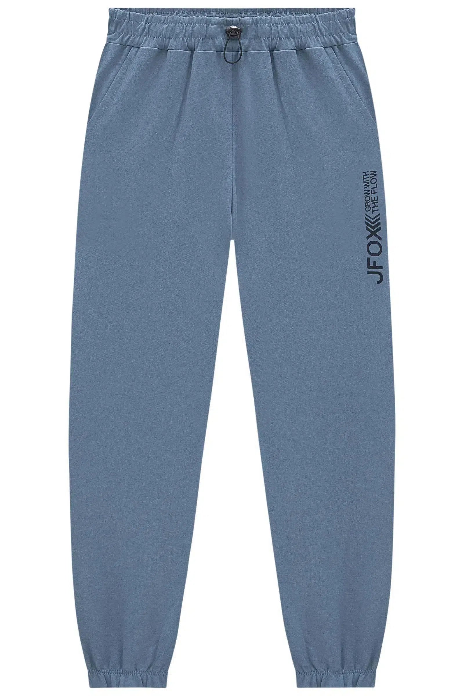 Calça Jogger em Molevisco 81053 Johnny Fox Teen Menino