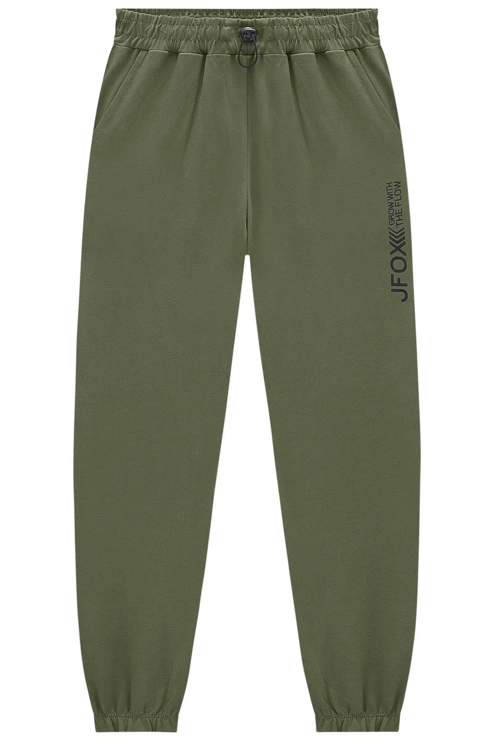 Calça Jogger em Molevisco 81053 Johnny Fox Teen Menino