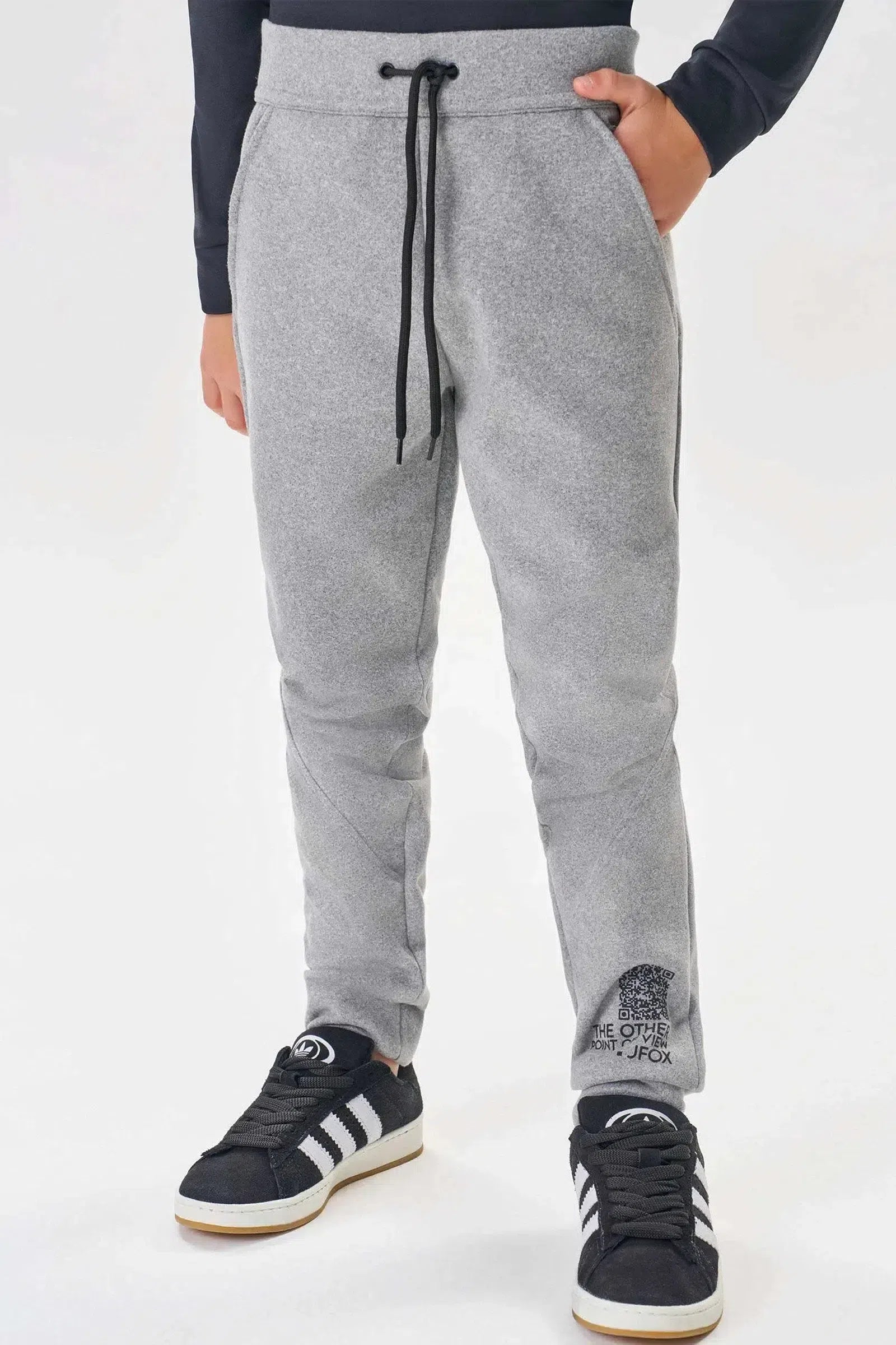 Calça Jogger em Neopeach 81061 Johnny Fox Teen Menino