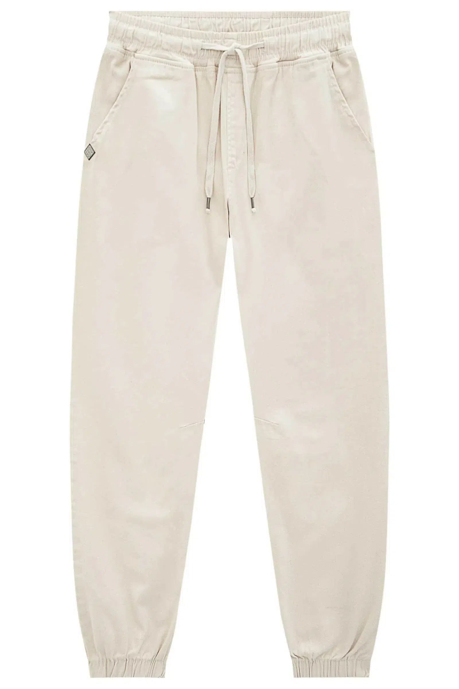 Calça Jogger em Sarja Ônix com Elastano 80545 Johnny Fox Teen Menino