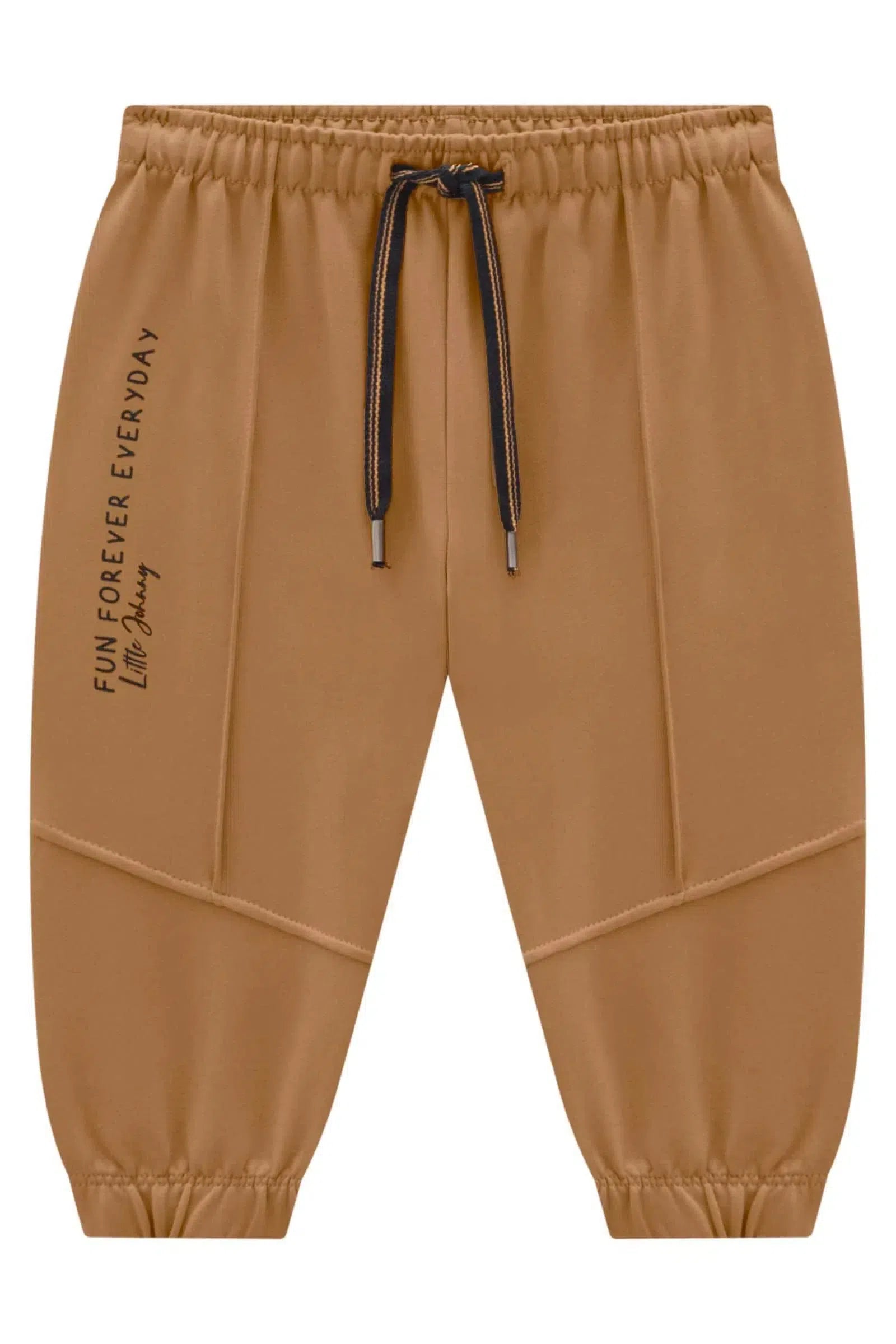 Calça Jogger em Termoskin com Pelúcia 79511 Johnny Fox Bebê Menino