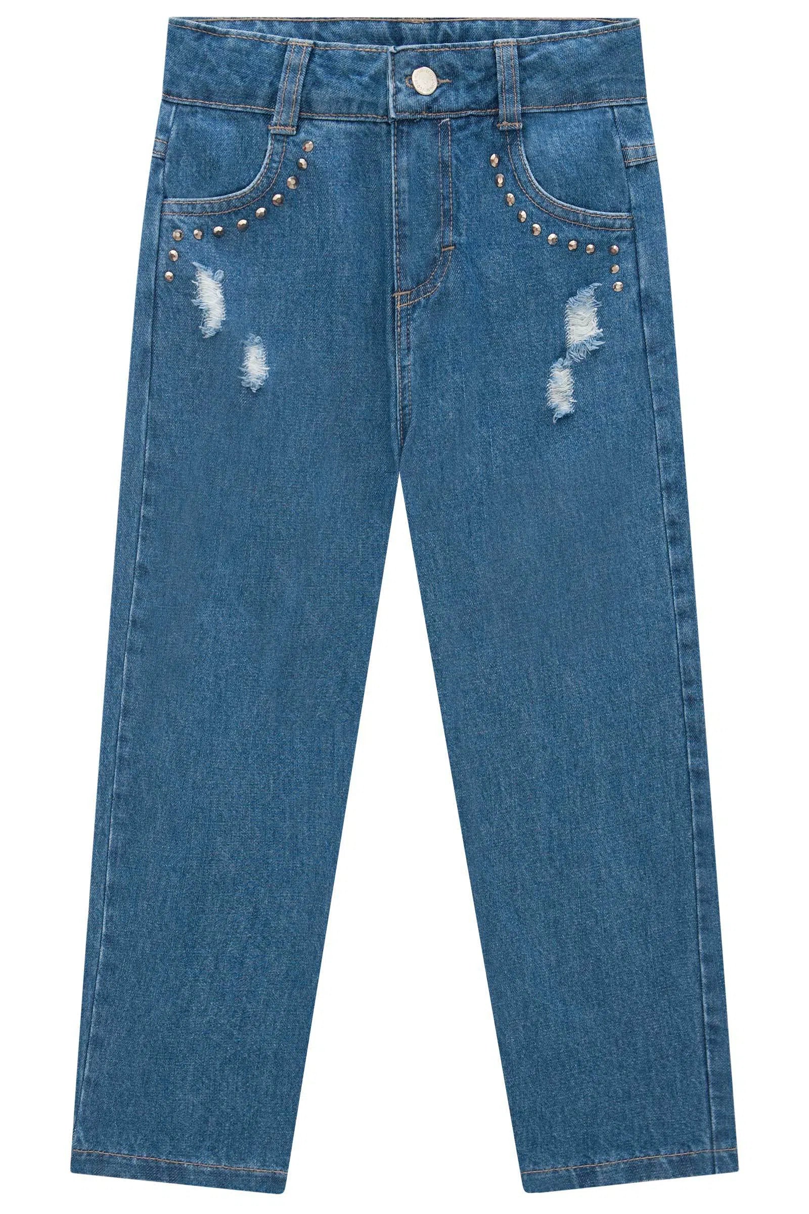 Calça Mom em Jeans 70911 Kukiê