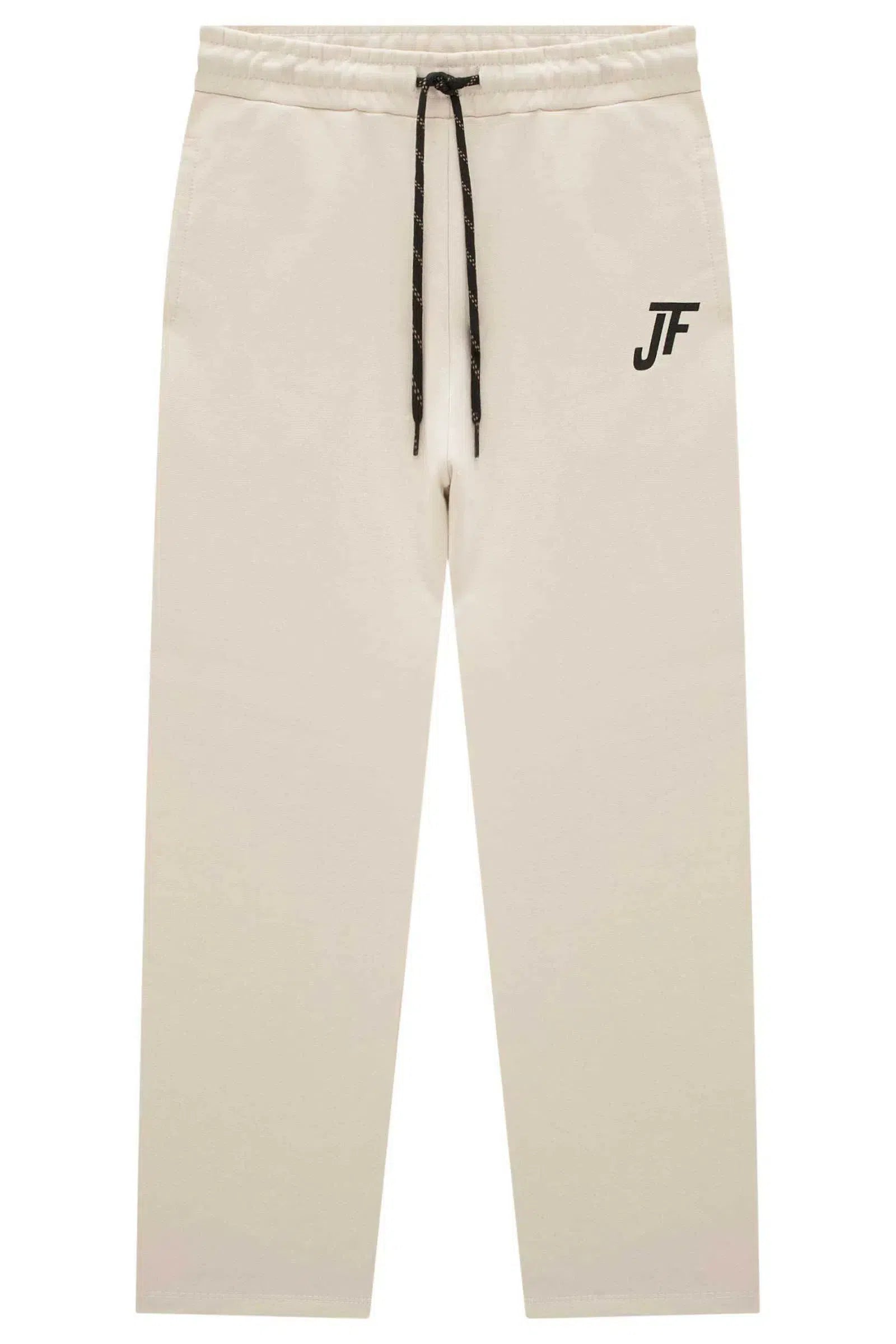 Calça Reta em Moletom com Pelúcia 81085 Johnny Fox Teen Menino