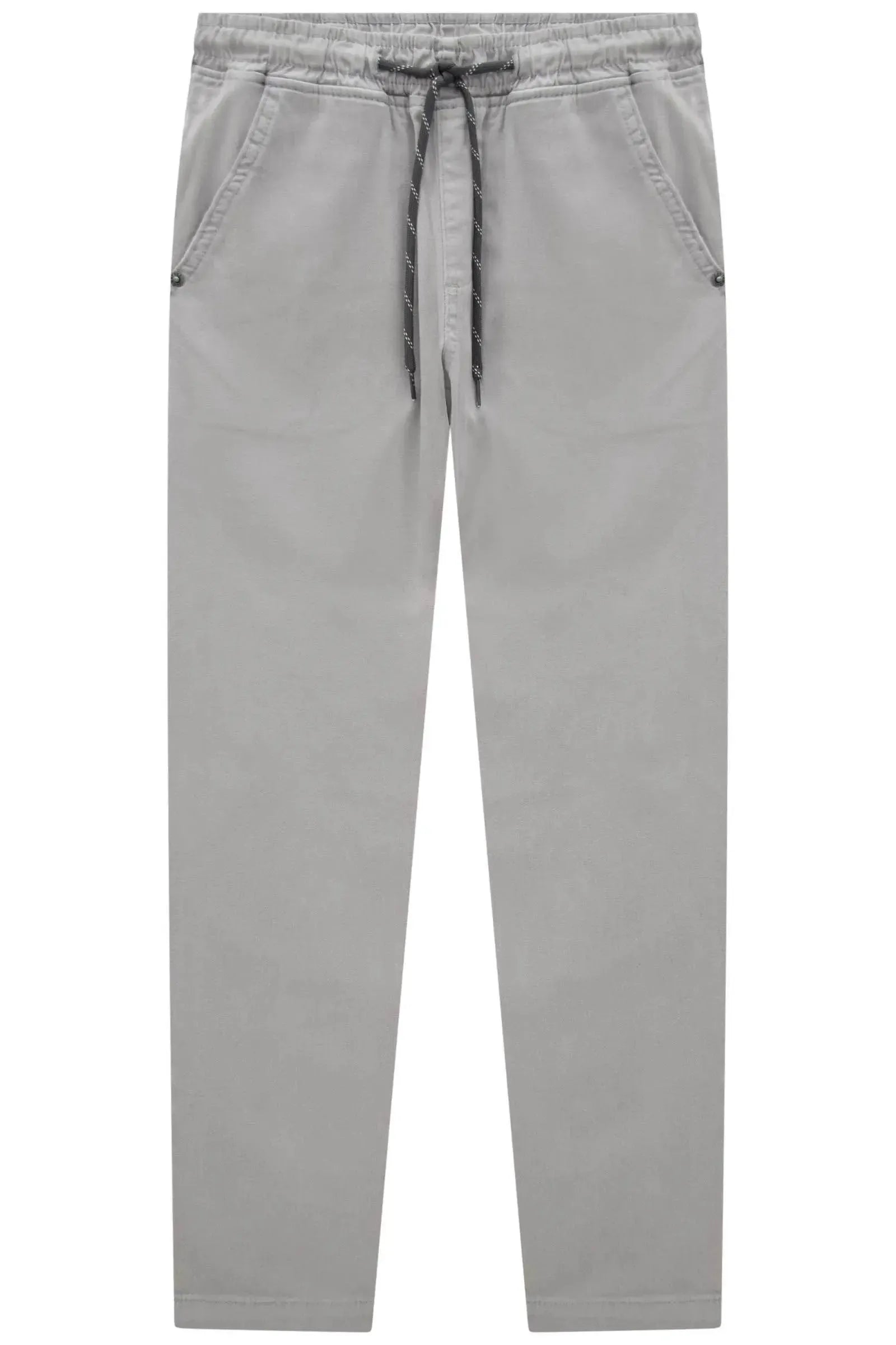 Calça Reta em Sarja Ônix 83799 Johnny Fox Teen Menino