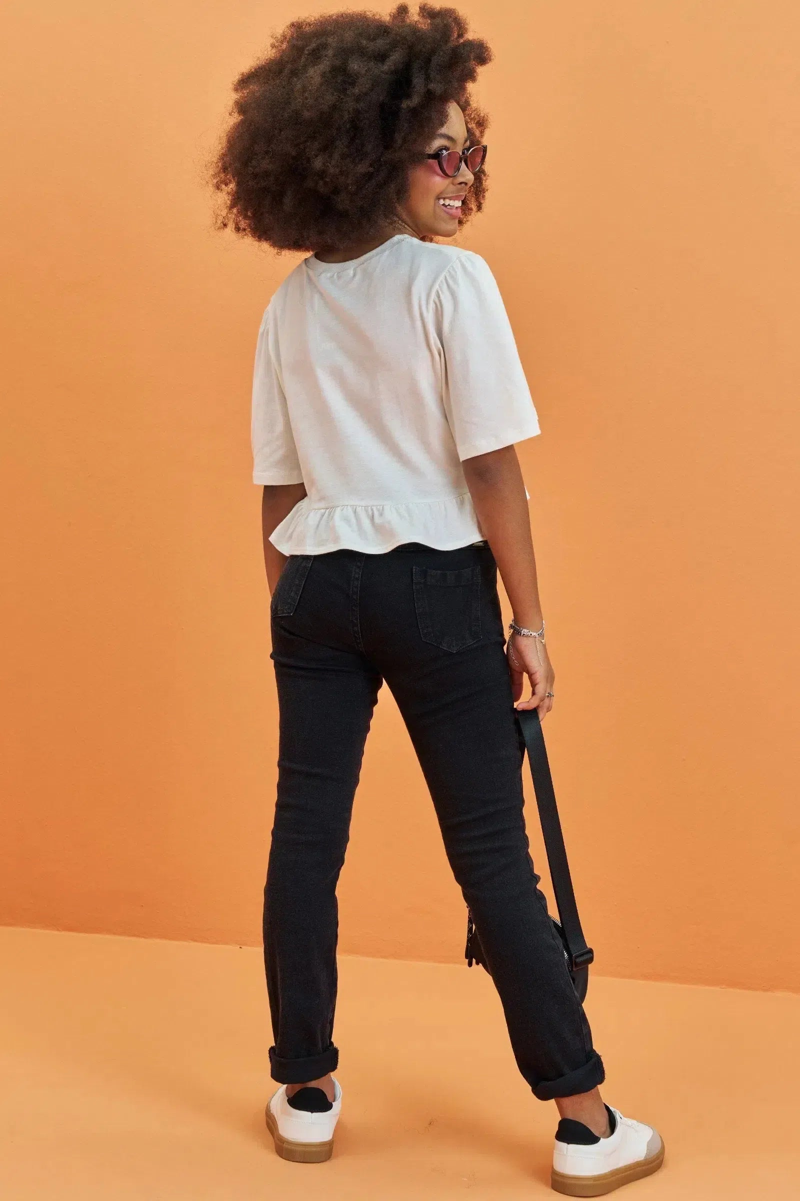 Calça Skinny em Jeans com Elastano 80022 Lilimoon Teen Menina