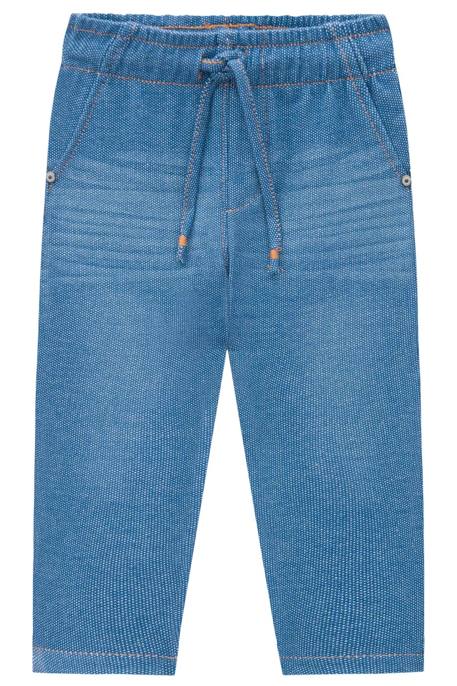 Calça Skinny em Malha Denim 71793 LucBoo