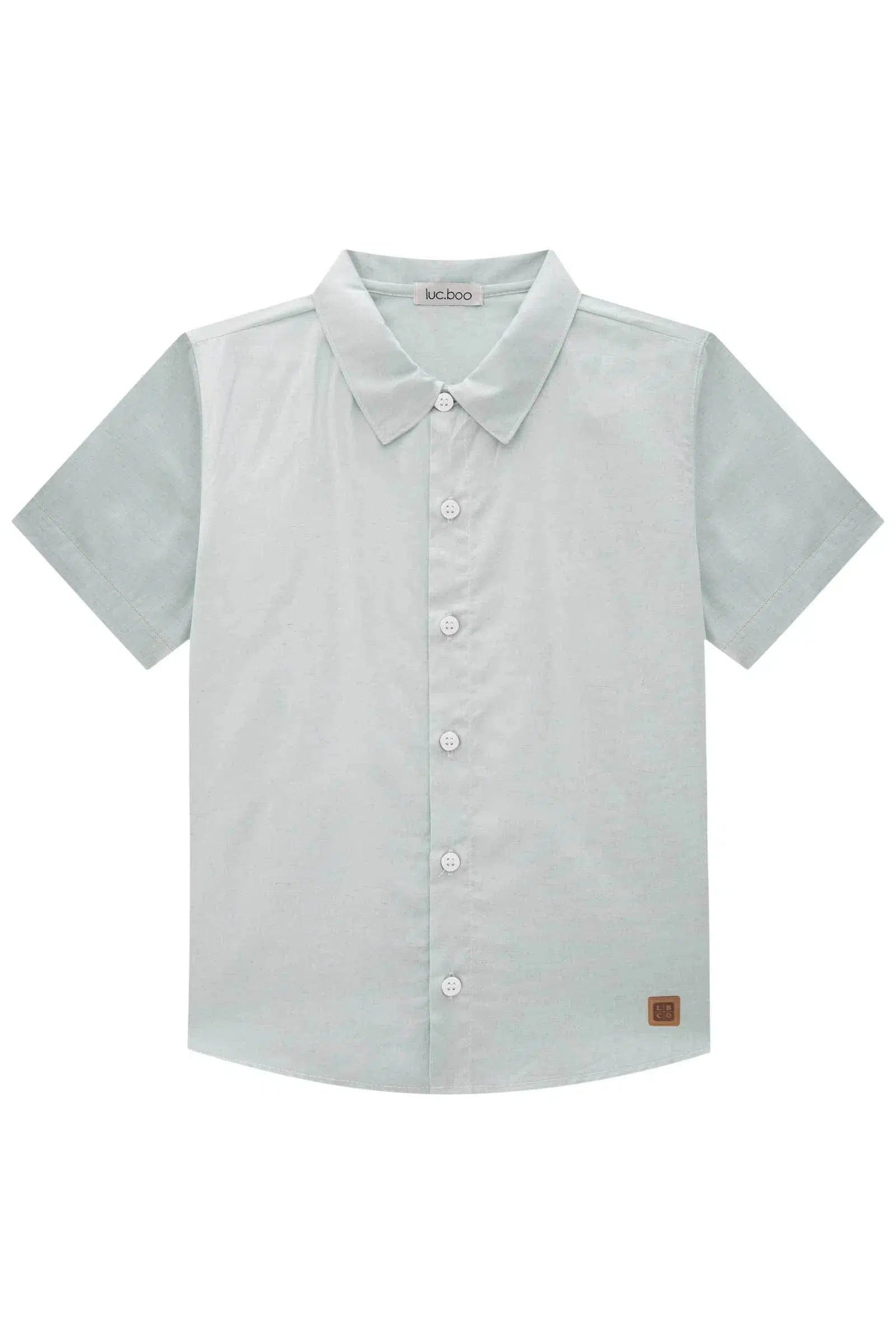 Camisa Infantil Menino em Linho Deluxe 81592 LucBoo