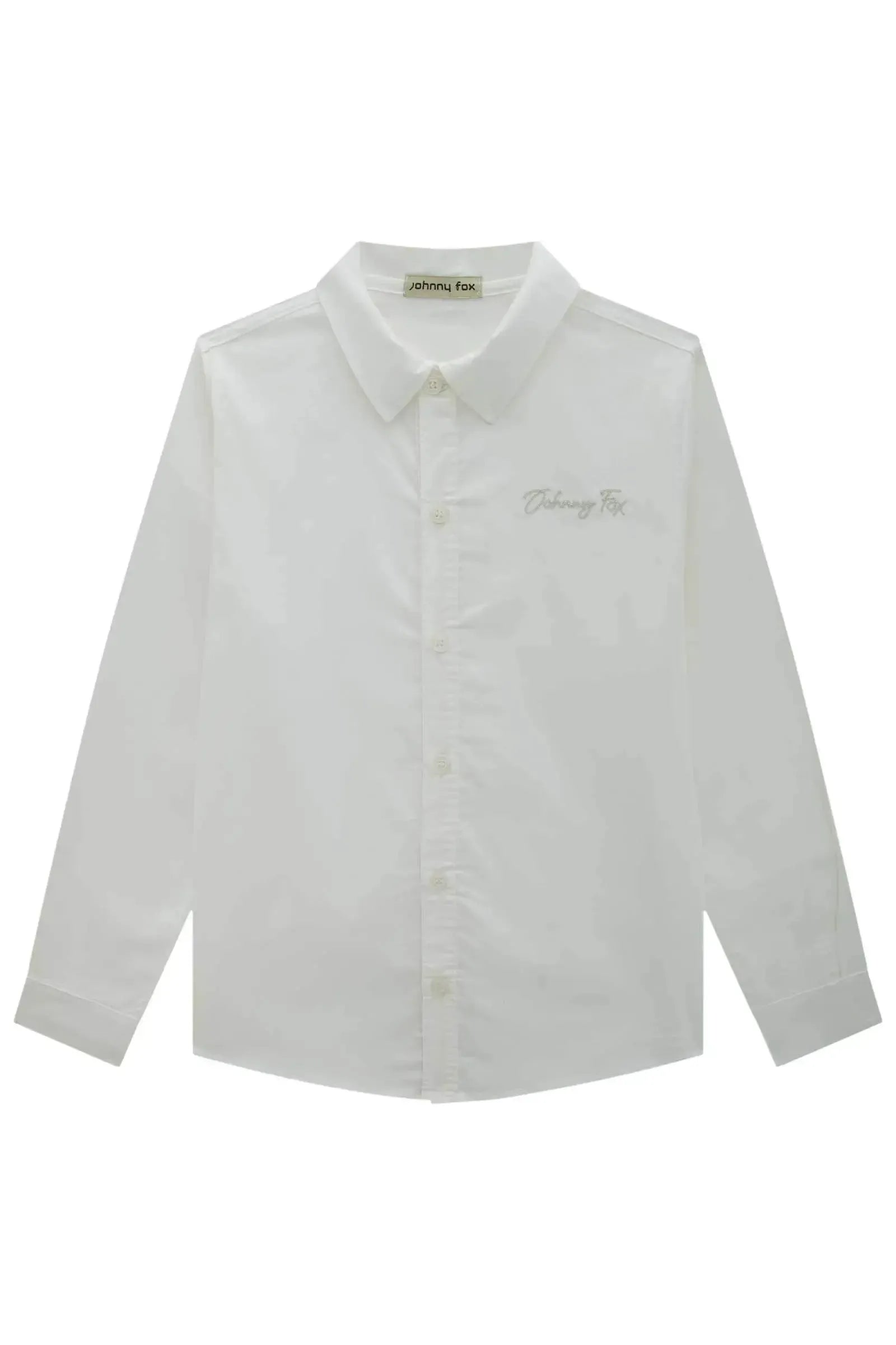 Camisa em Tricoline com Elastano 83573 Johnny Fox Teen Menino