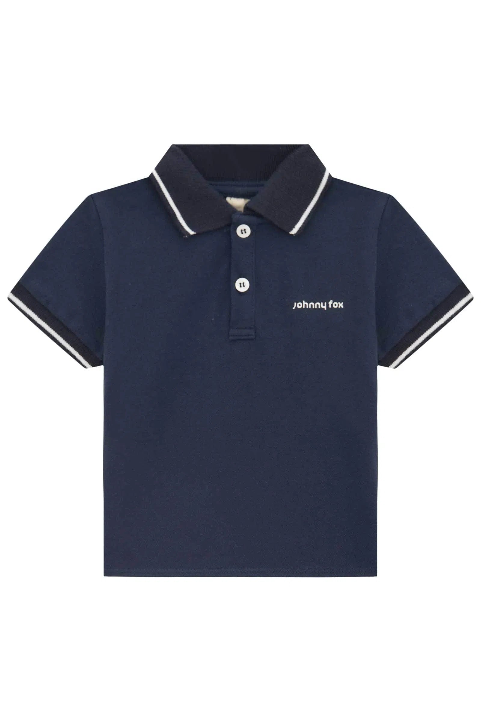 Camisa Polo em Piquet com Elastano 77639 Johnny Fox