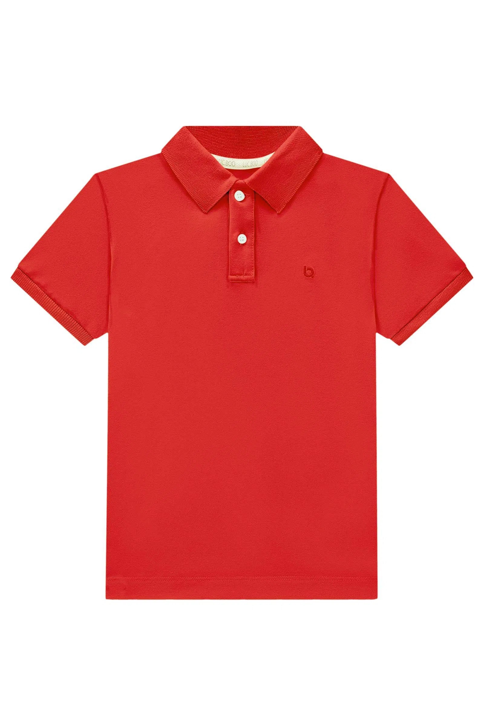 Camisa Polo em Malha Piquet com Elastano 74297 LucBoo