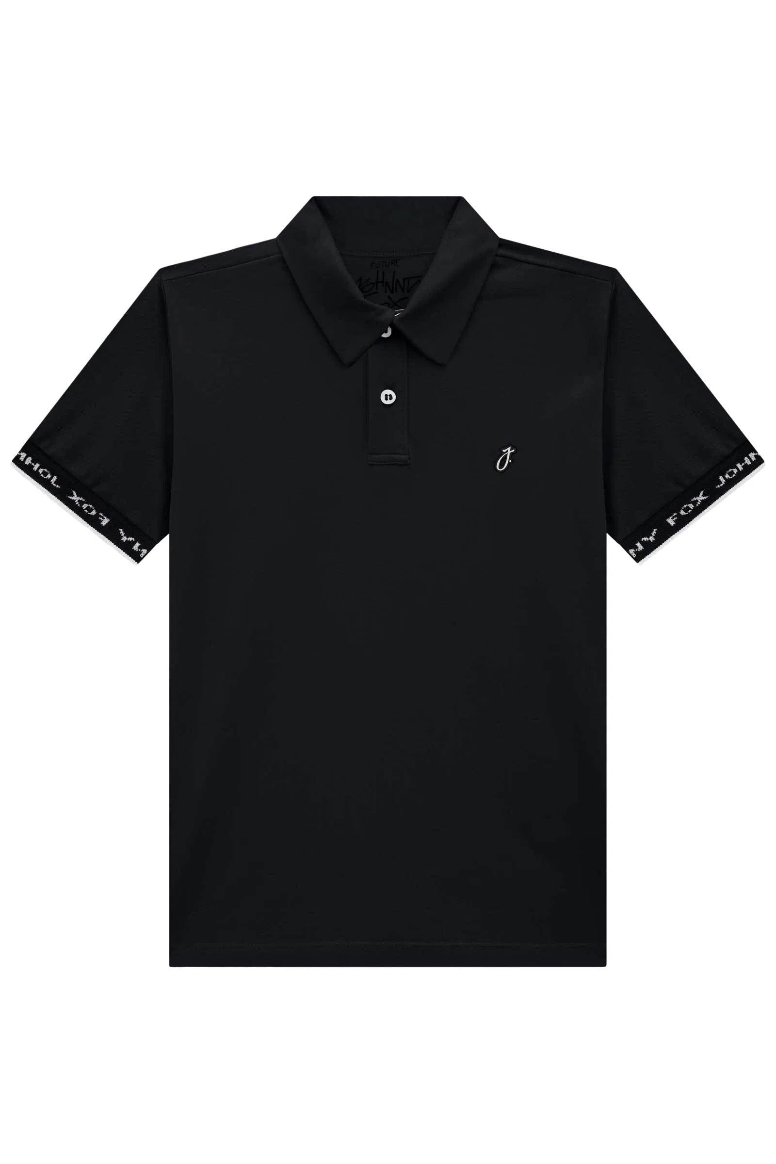 Camisa Polo em Meia Malha 73904 Johnny Fox