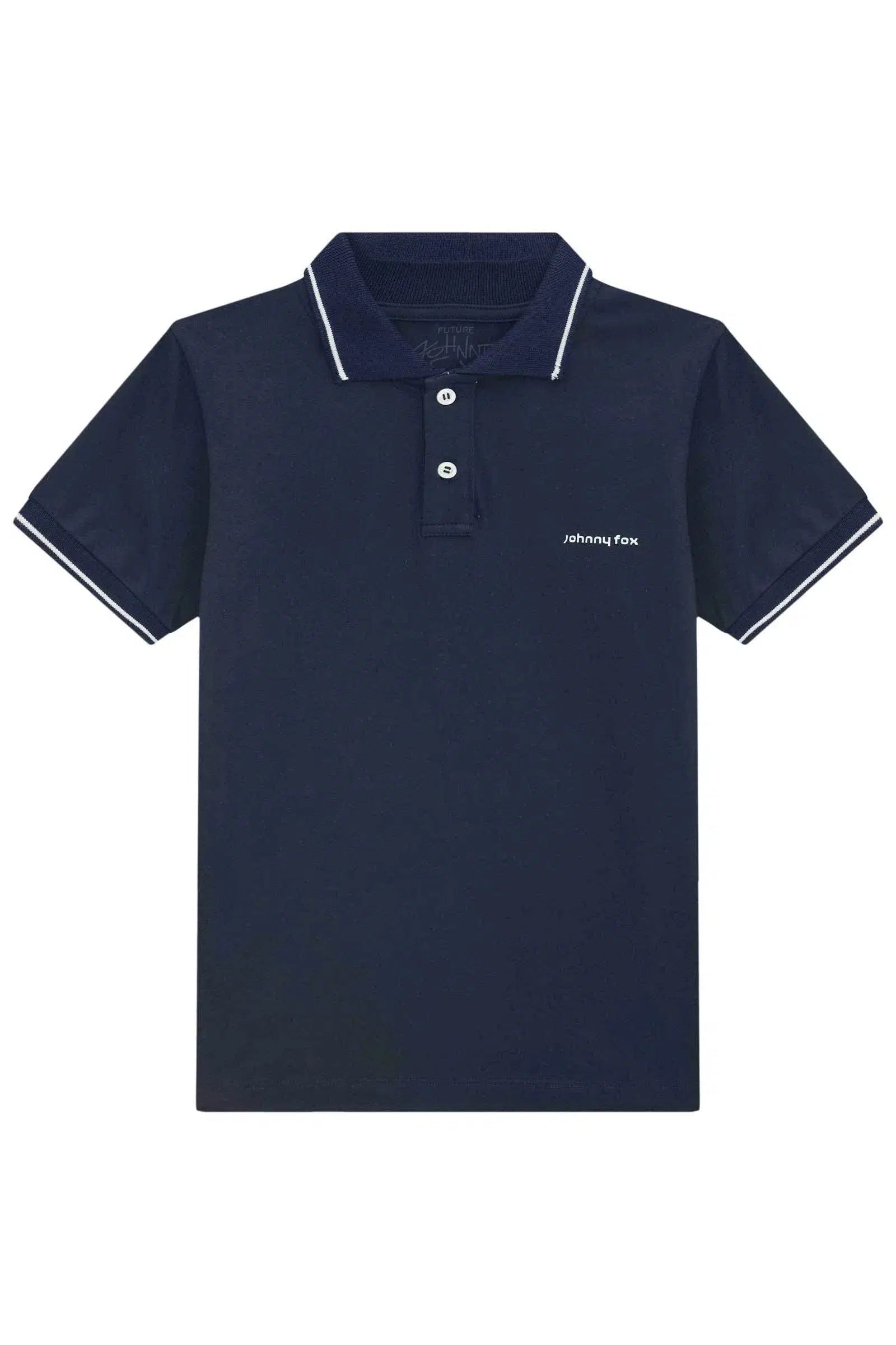 Camisa Polo em Meia Malha 77290 Johnny Fox