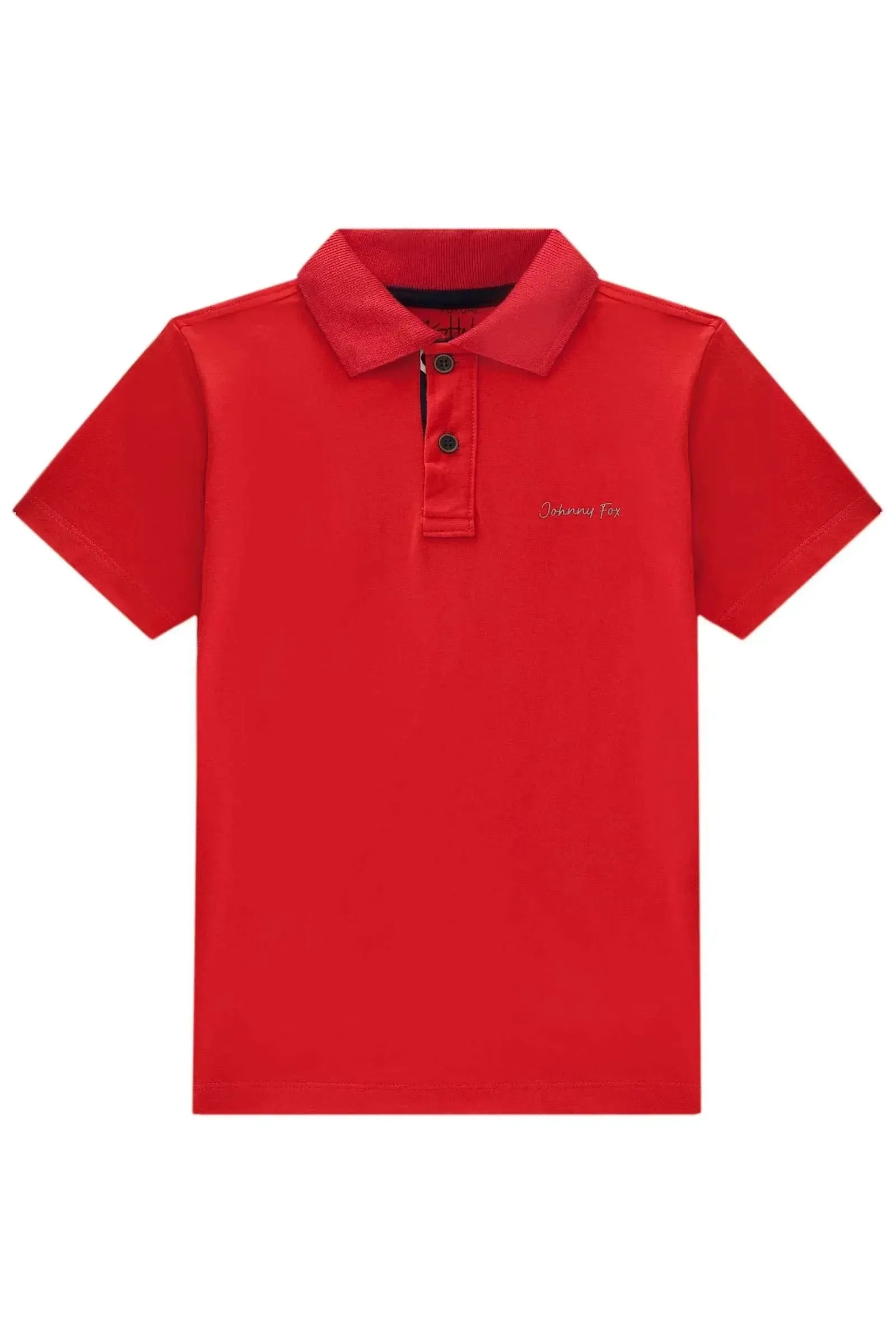 Camisa Polo em Meia Malha 83285 Johnny Fox Teen Menino