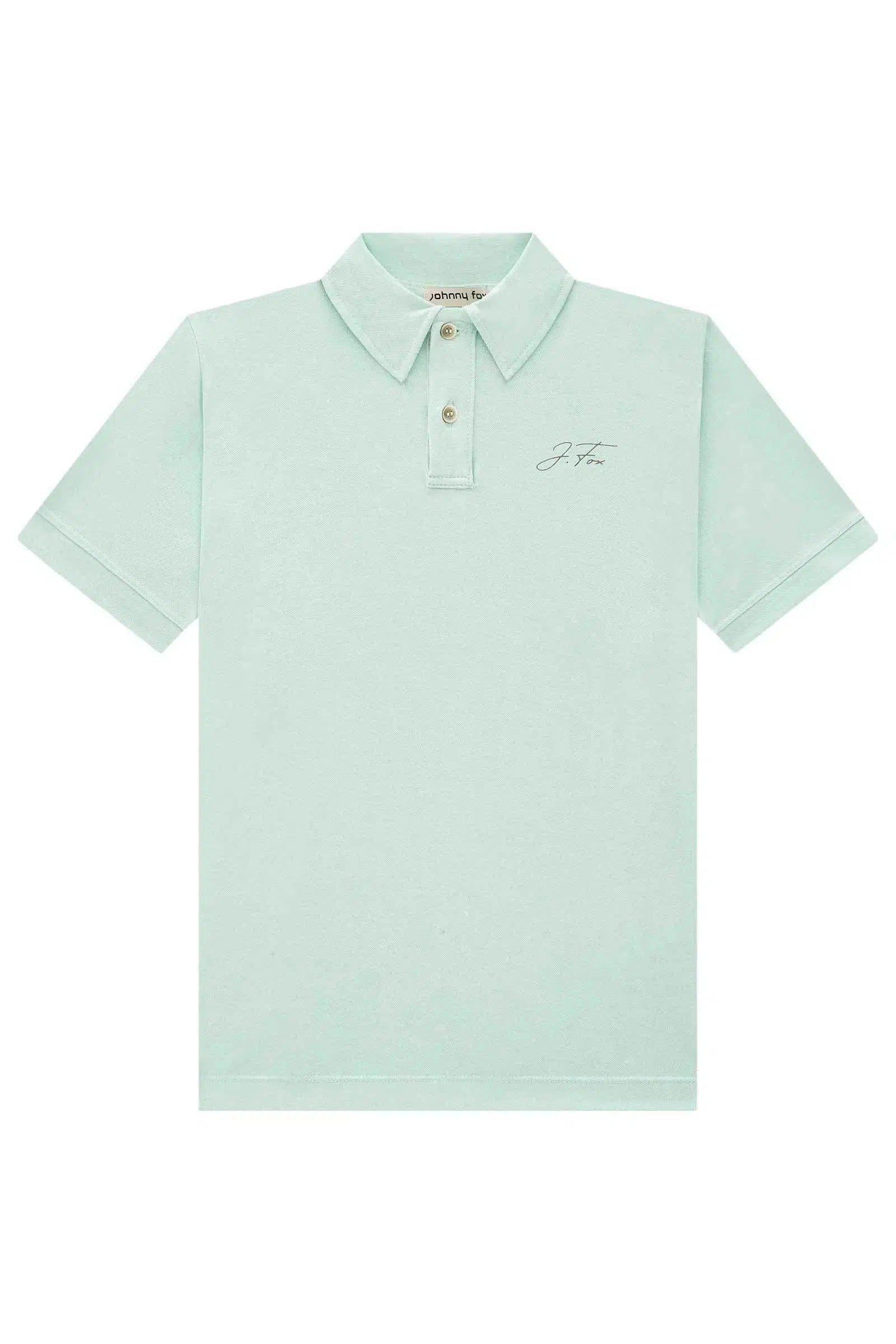 Camisa Polo em Piquet com Elastano 75375 Johnny Fox