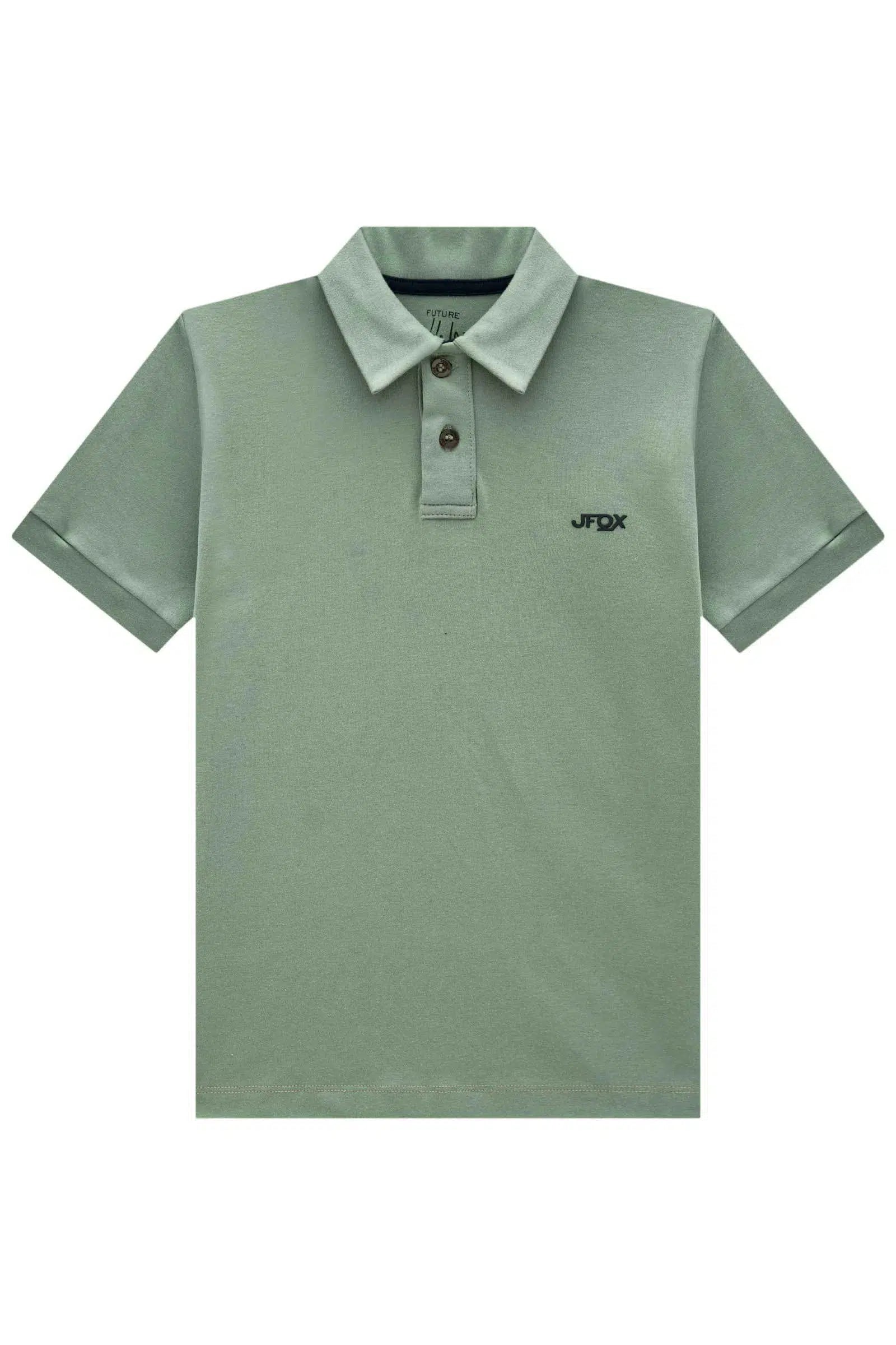 Polo Teen Menino em Suedine 82137 Johnny Fox