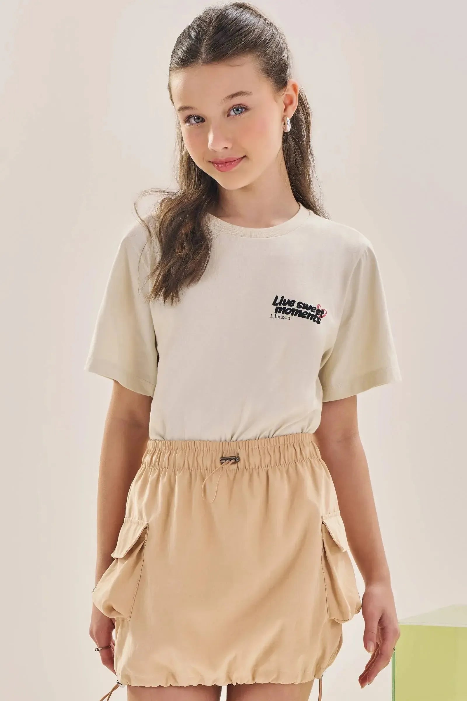 Camiseta Comfy em Meia Malha 82995 Lilimoon Teen Menina