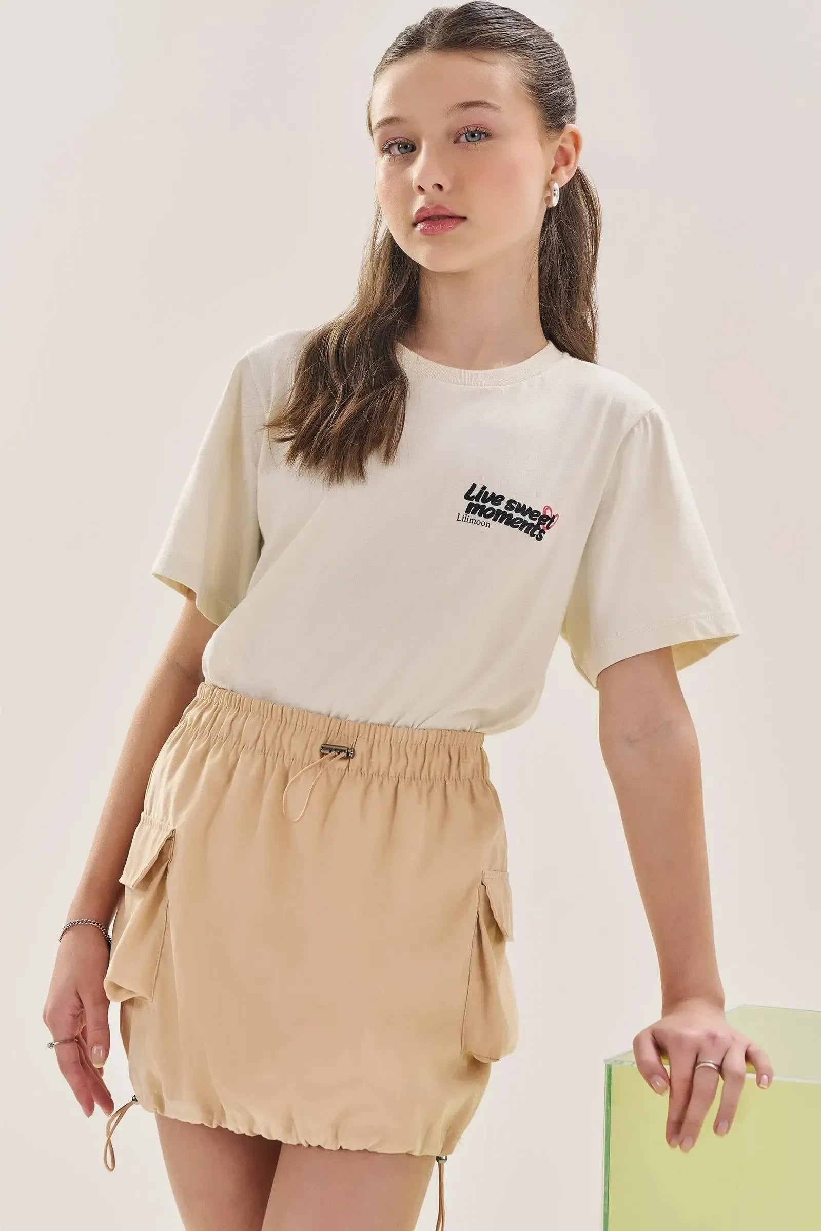 Camiseta Comfy em Meia Malha 82995 Lilimoon Teen Menina