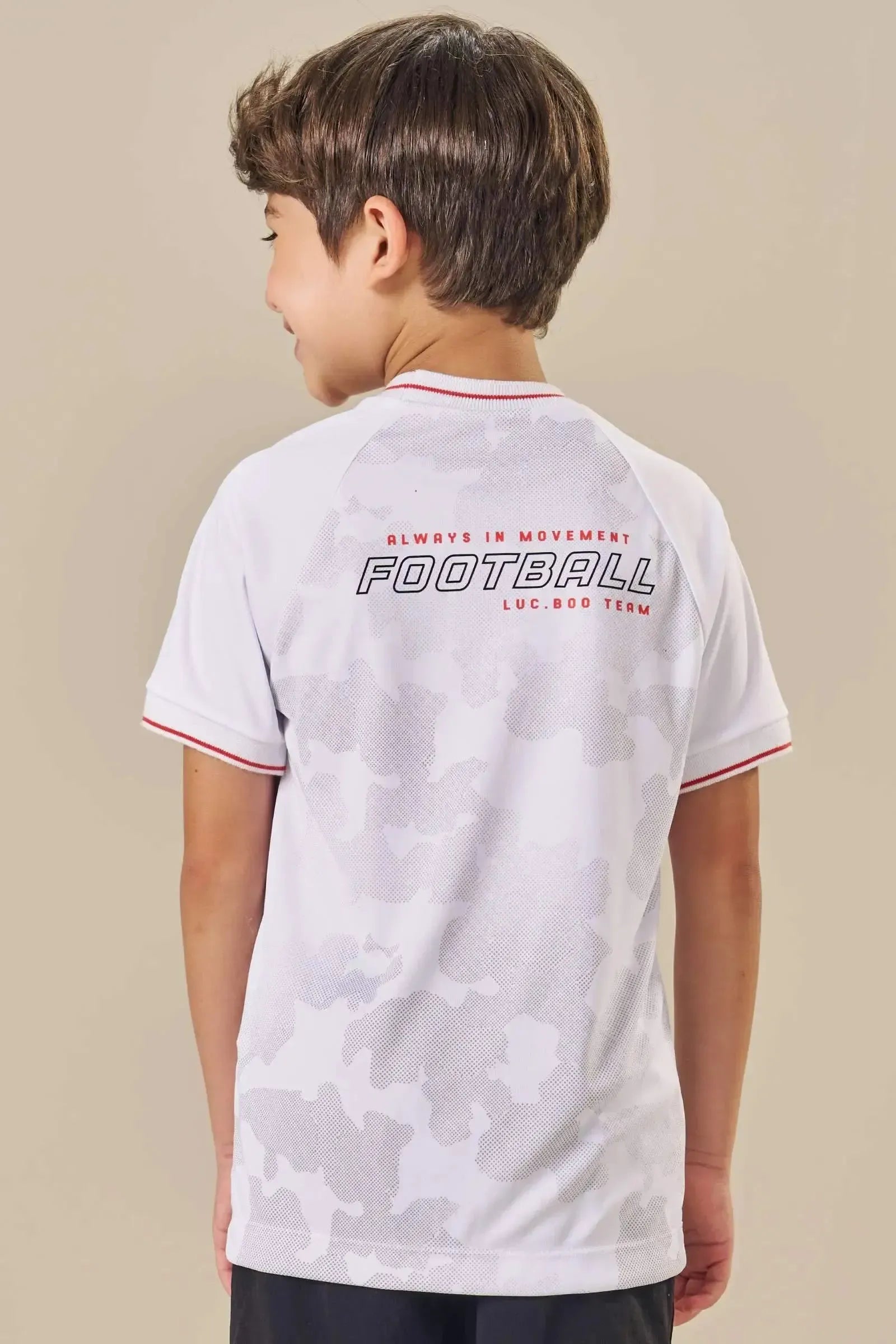 Camiseta em Malha Dry Sport 84209 LucBoo Infantil Menino