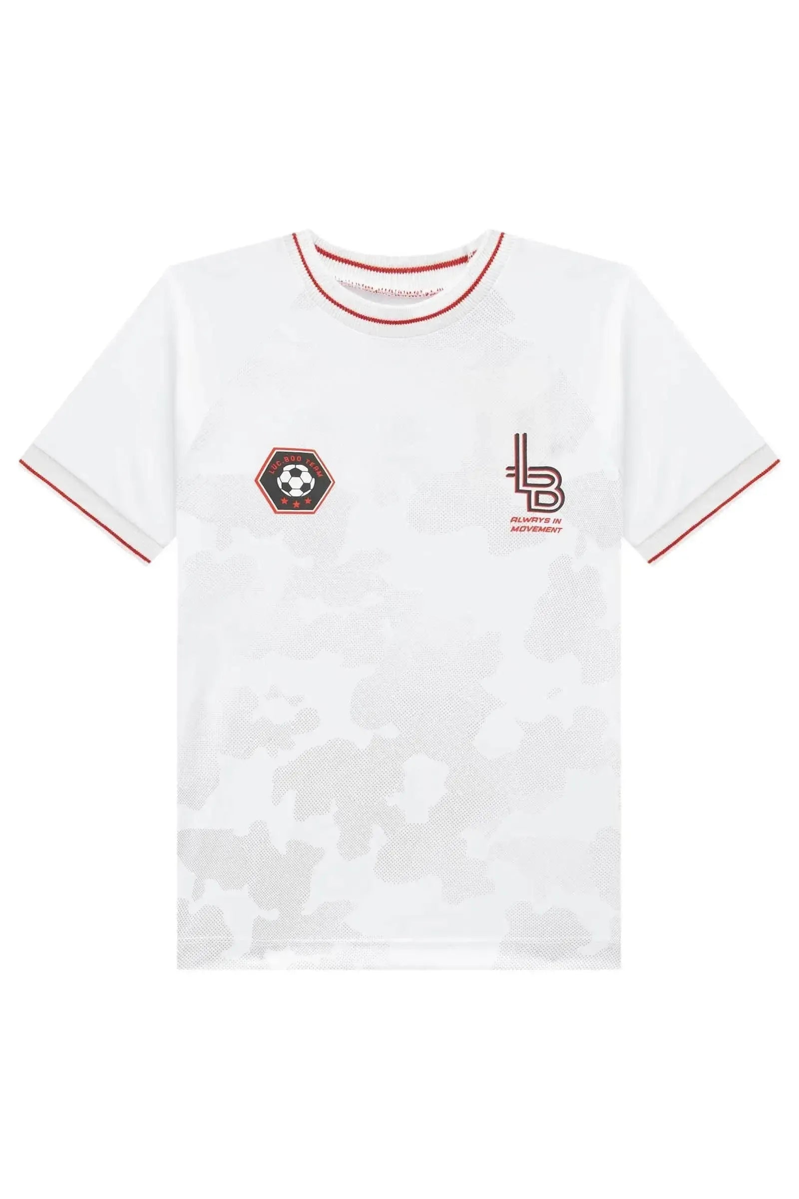 Camiseta em Malha Dry Sport 84209 LucBoo Infantil Menino
