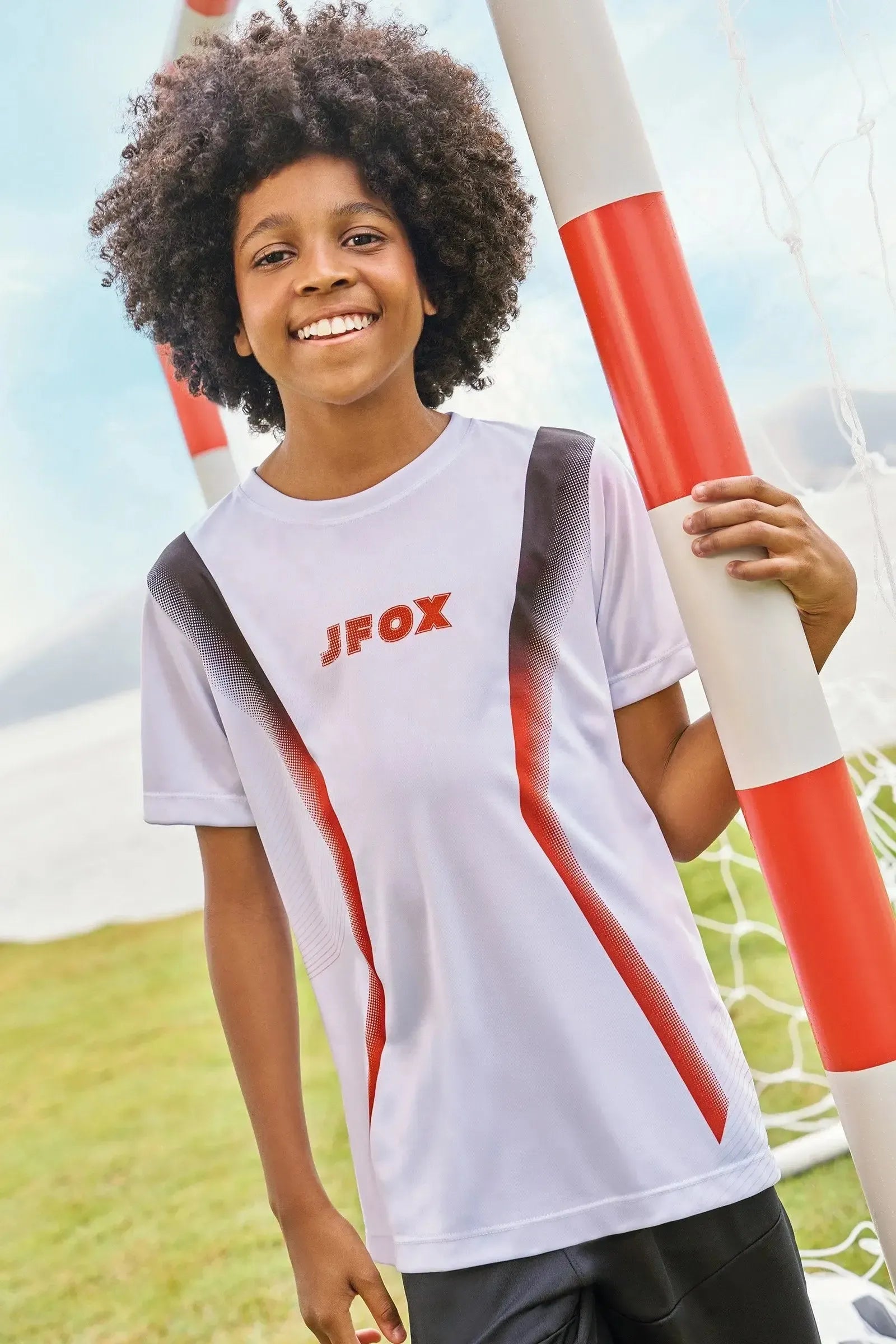 Camiseta em Malha Dry Sport 85631 Johnny Fox Teen Menino