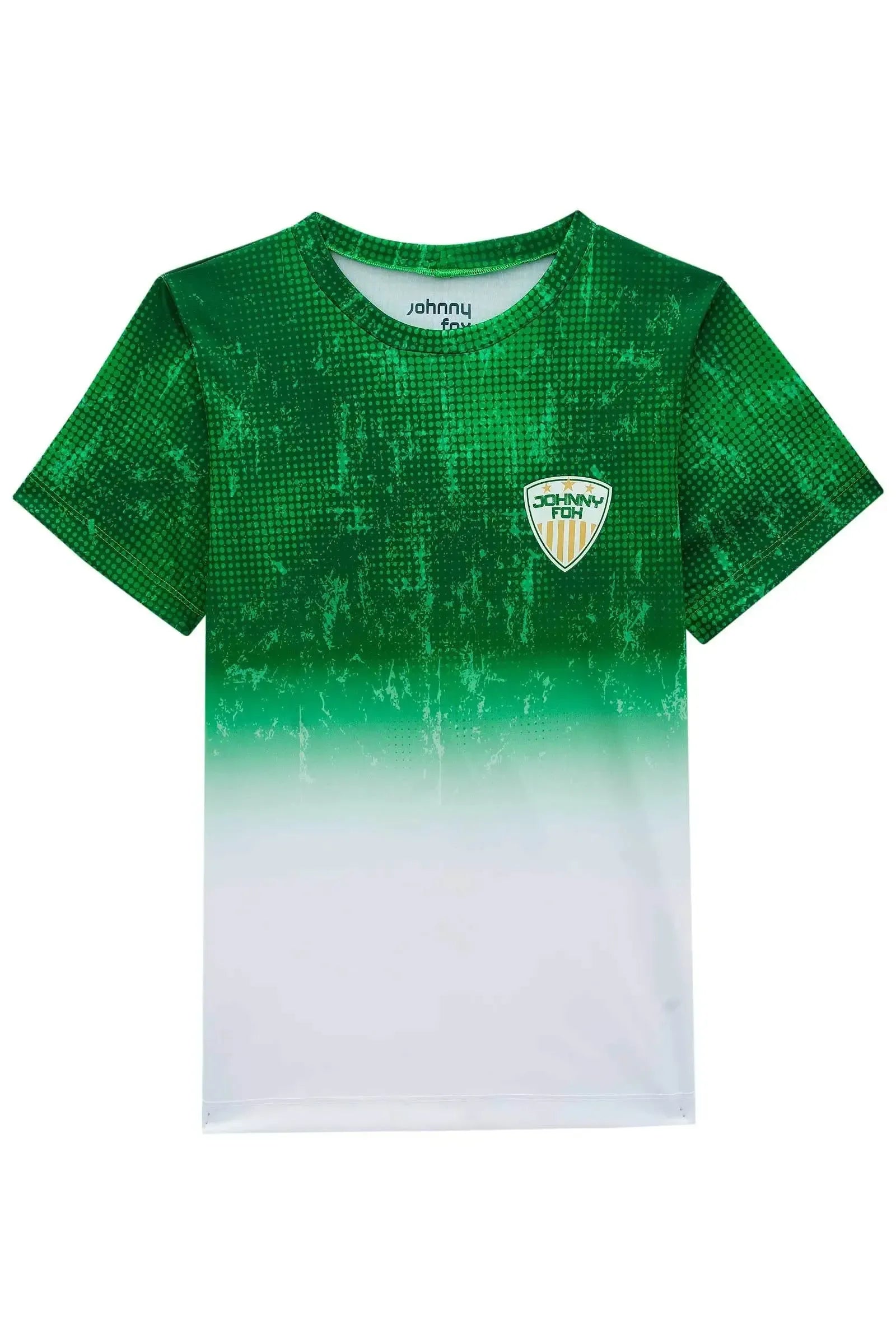 Camiseta em Malha Dry Sport 85681 Johnny Fox Teen Menino