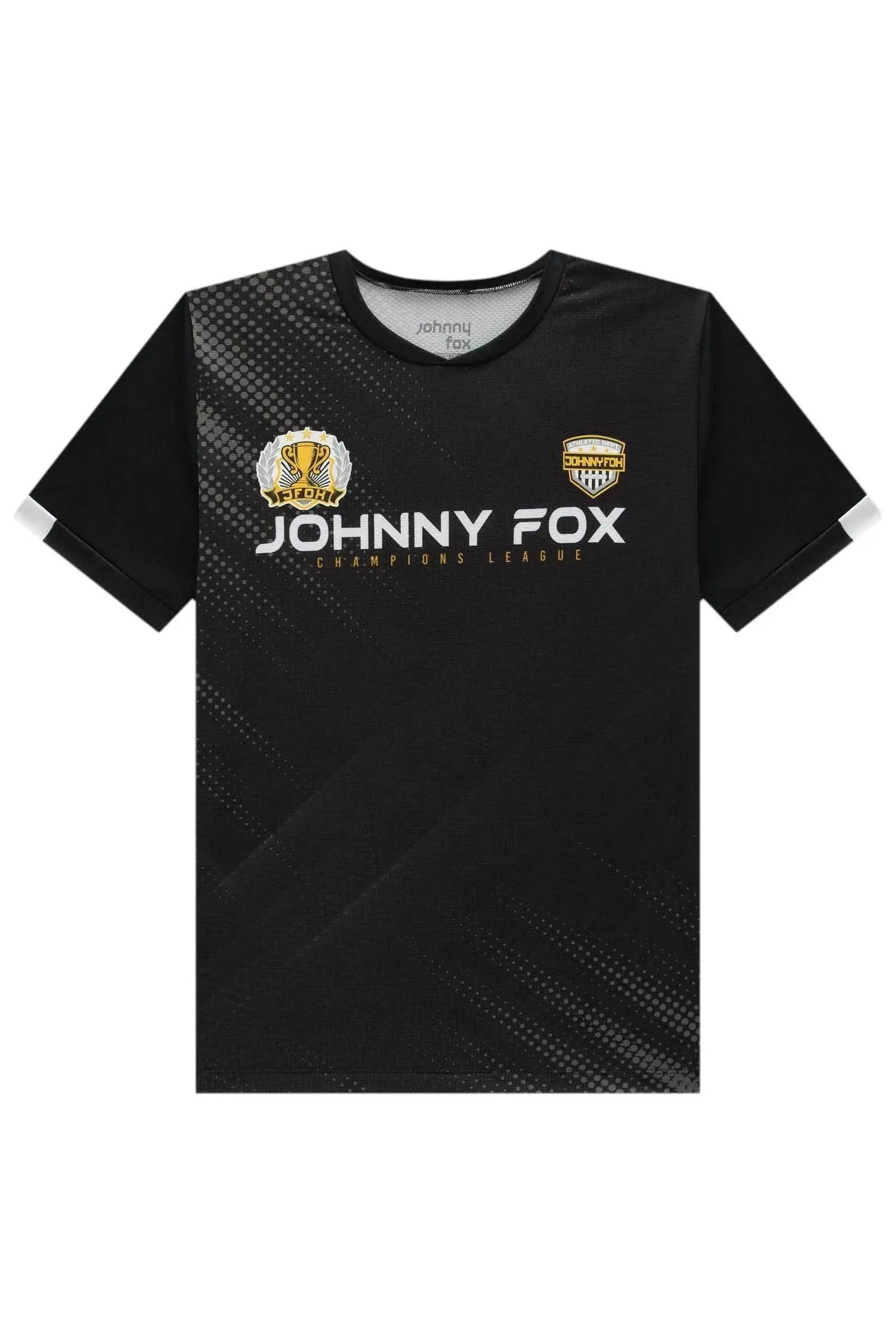 Camiseta em Malha Space Green 85680 Johnny Fox Teen Menino