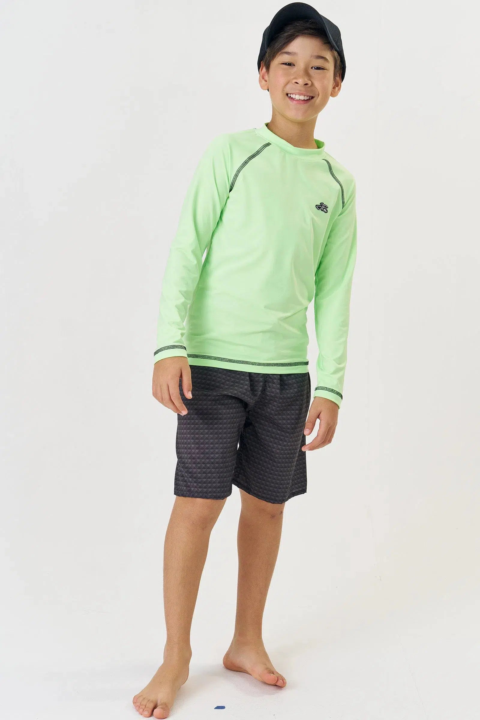 Camiseta Teen Menino em Malha Uv Dry com Proteção Uv 50+ 81674 Johnny Fox