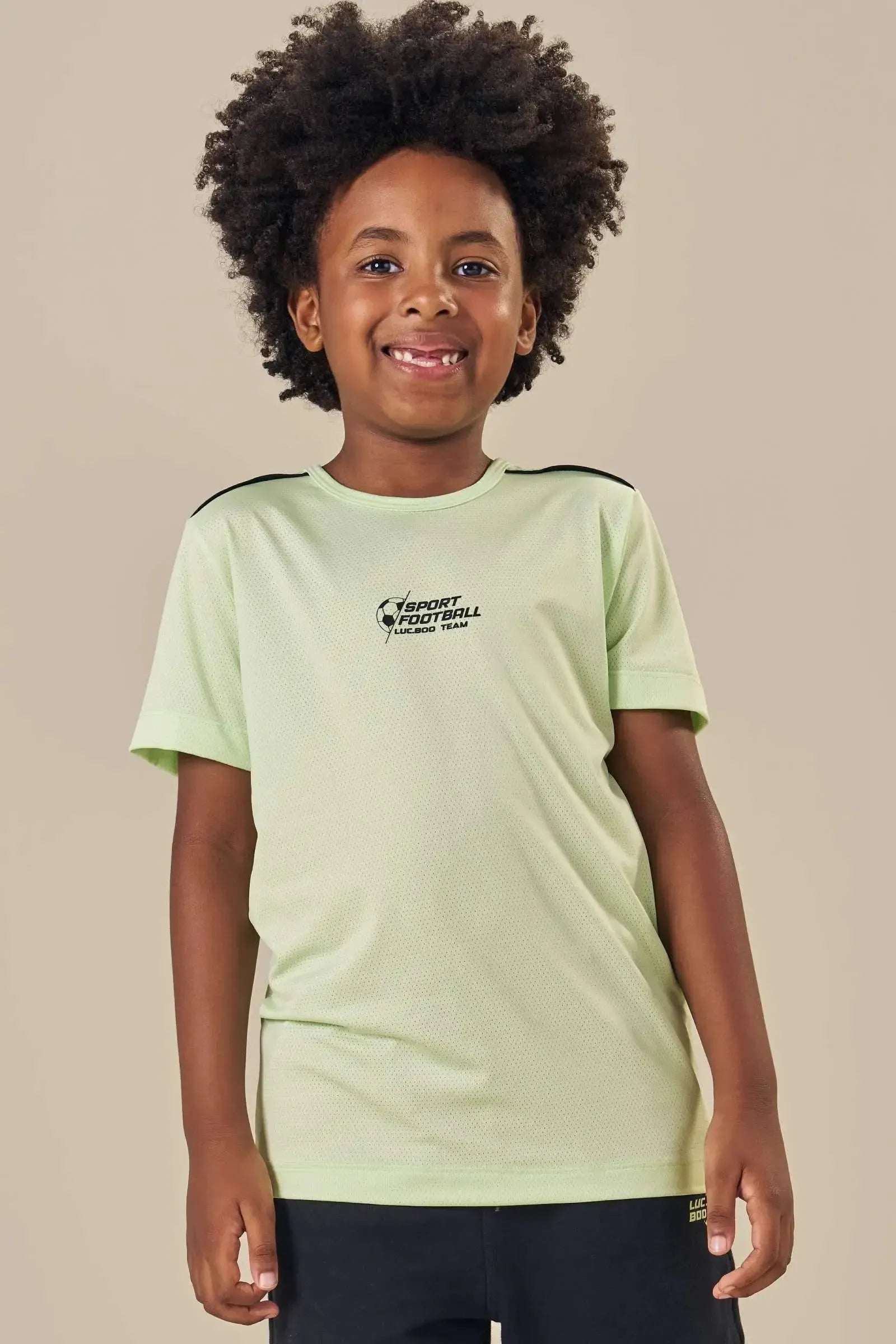 Camiseta em Malha Yuki 83866 LucBoo Infantil Menino