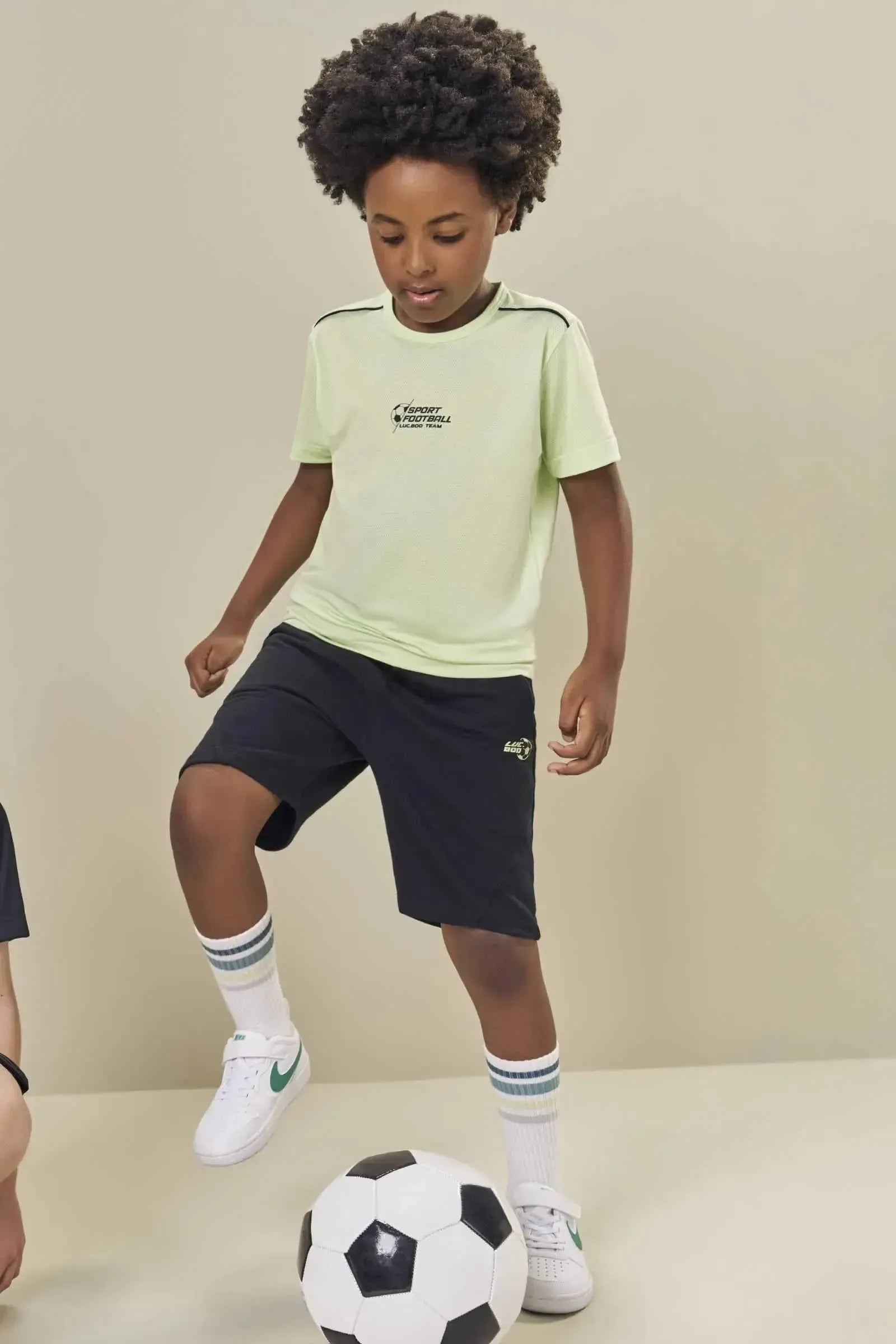Camiseta em Malha Yuki 83866 LucBoo Infantil Menino