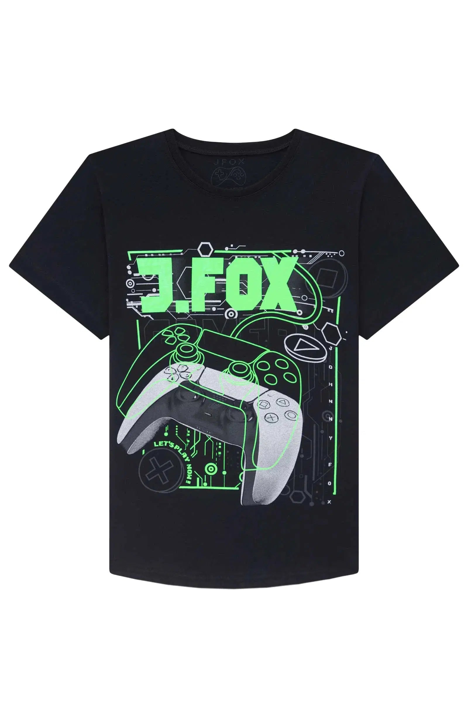 Camiseta em Meia Malha 73020 Johnny Fox