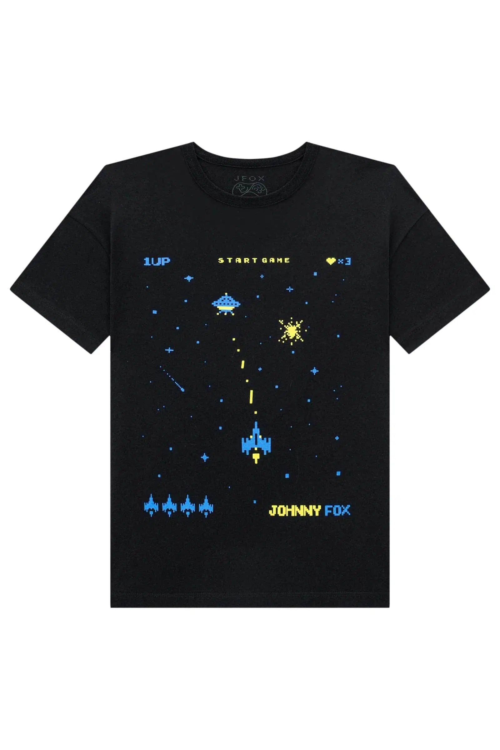 Camiseta em Meia Malha 73596 Johnny Fox