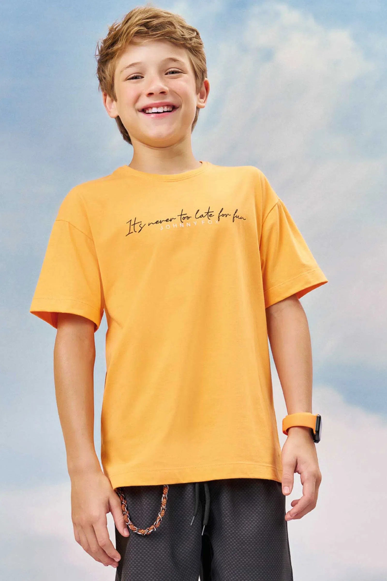 Camiseta em Meia Malha 75012 Johnny Fox