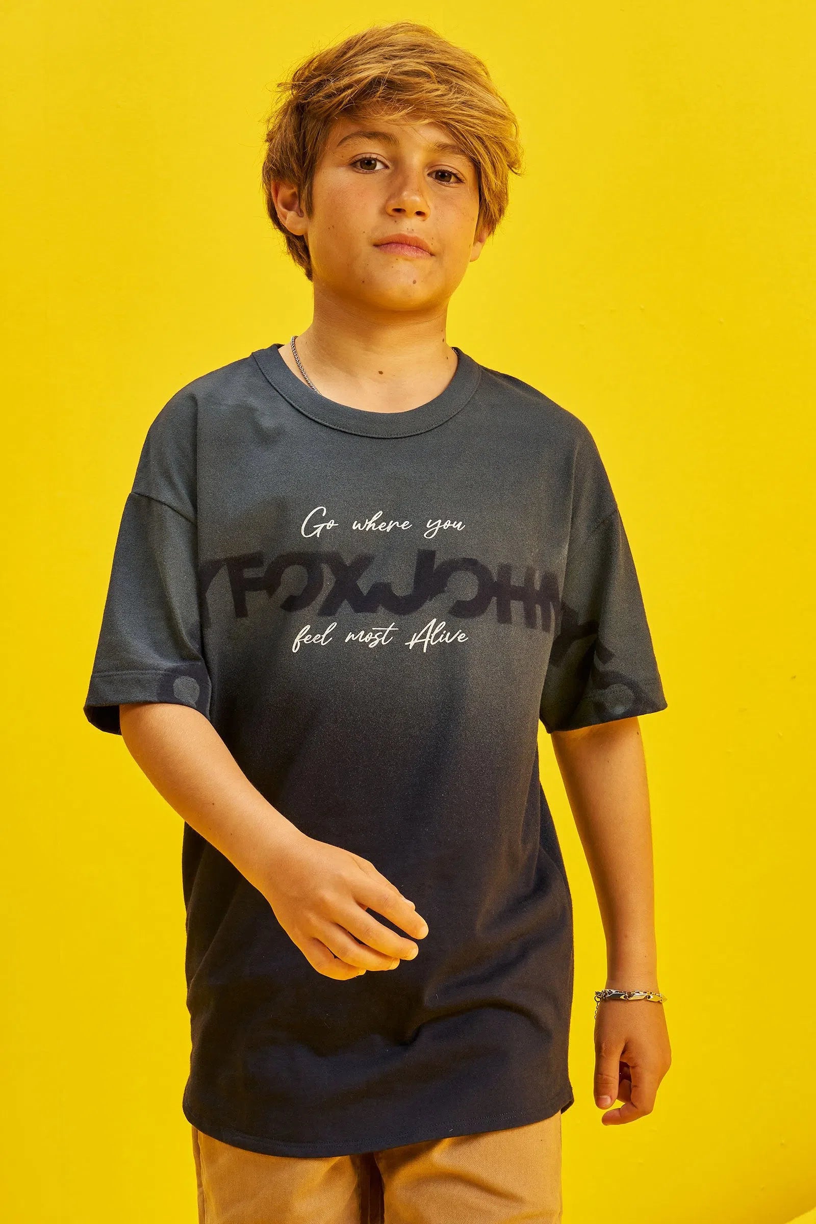 Camiseta em Meia Malha 75099 Johnny Fox