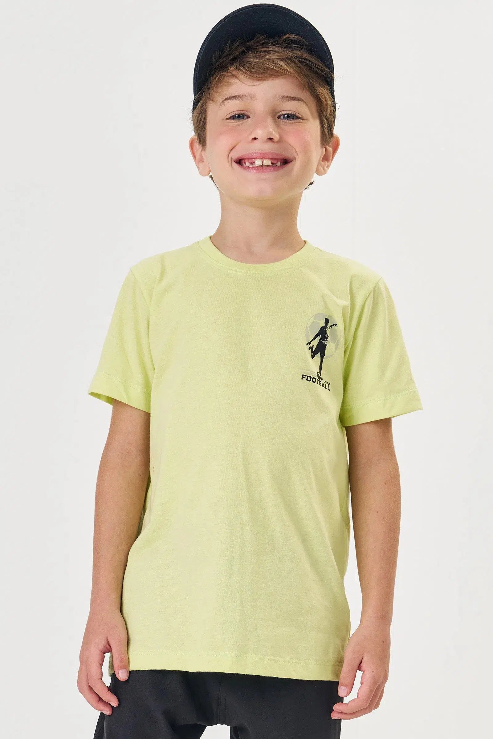 Camiseta Infantil Menino em Meia Malha 81390 LucBoo