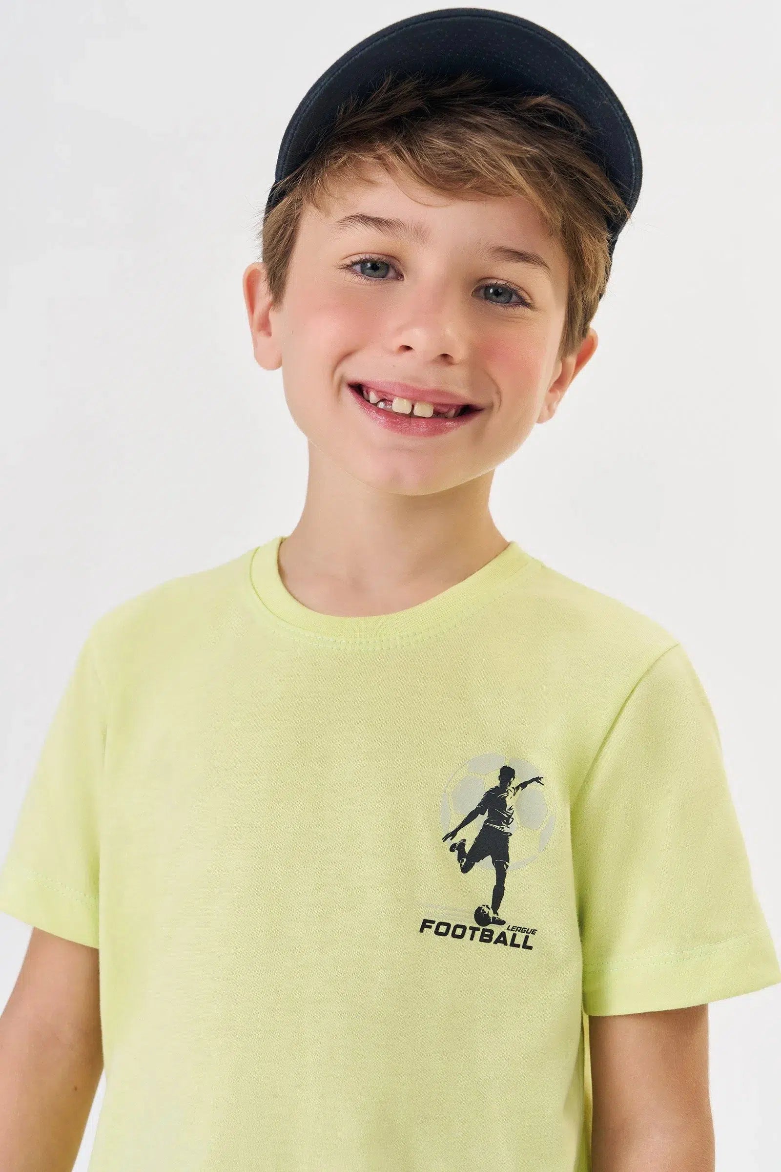 Camiseta Infantil Menino em Meia Malha 81390 LucBoo