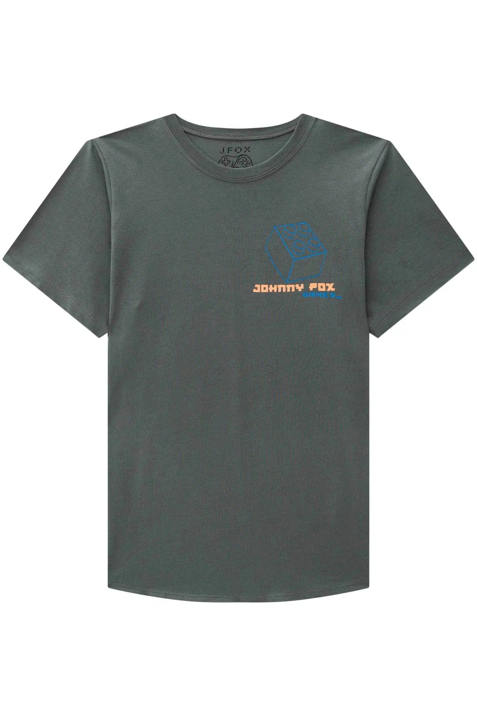 Camiseta em Meia Malha 72925 Johnny Fox
