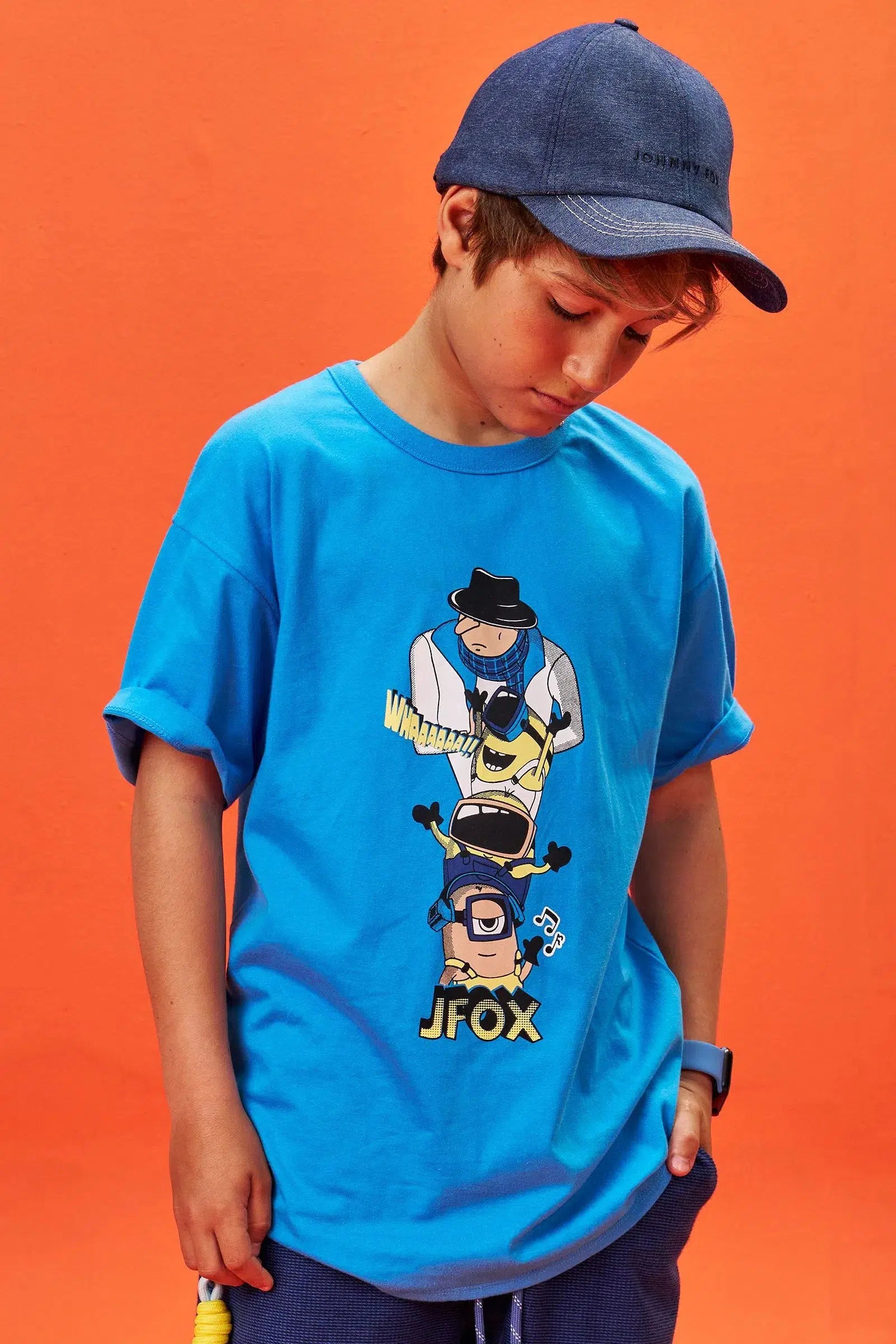 Camiseta em Meia Malha 74984 Johnny Fox