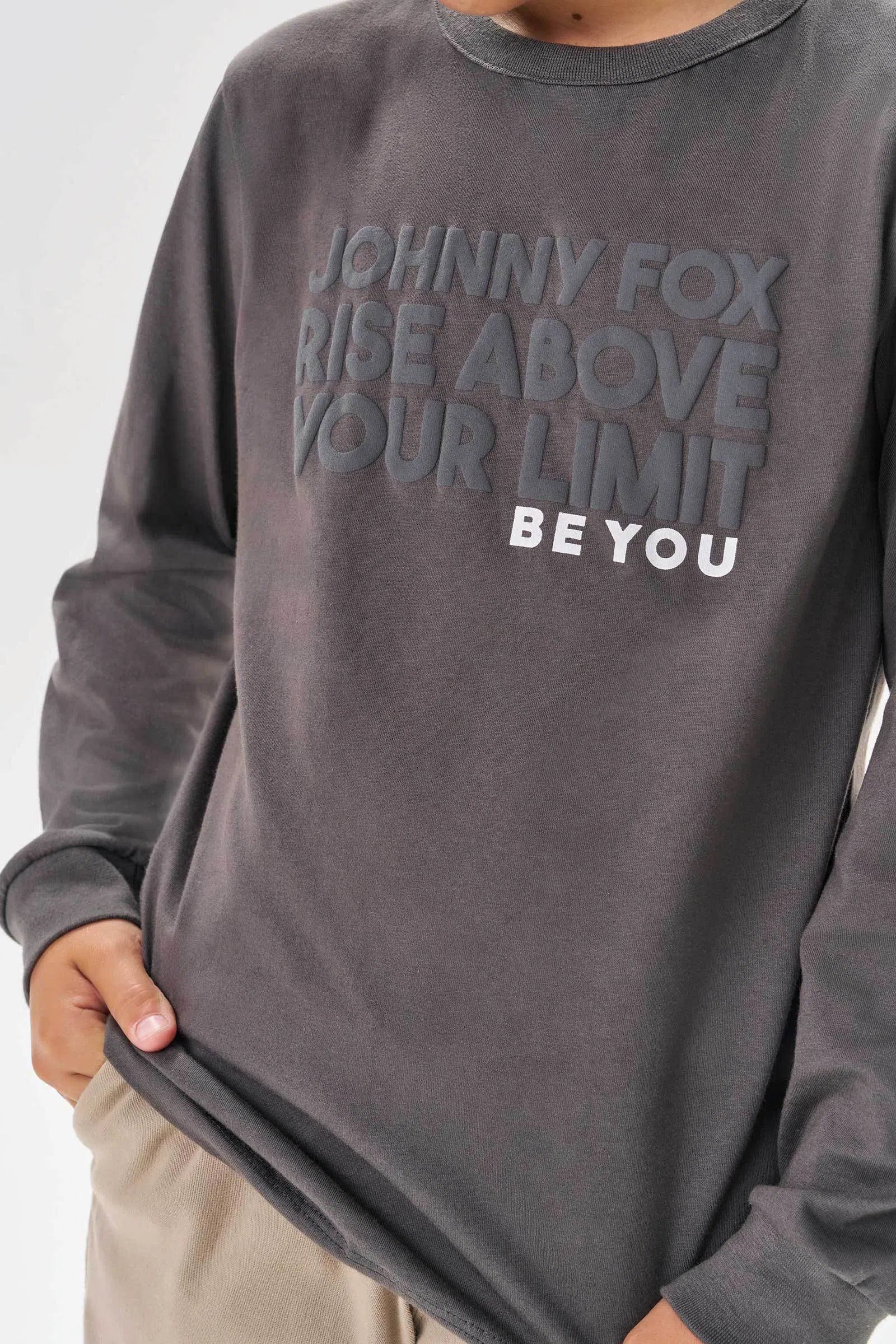 Camiseta em Meia Malha 81360 Johnny Fox Teen Menino