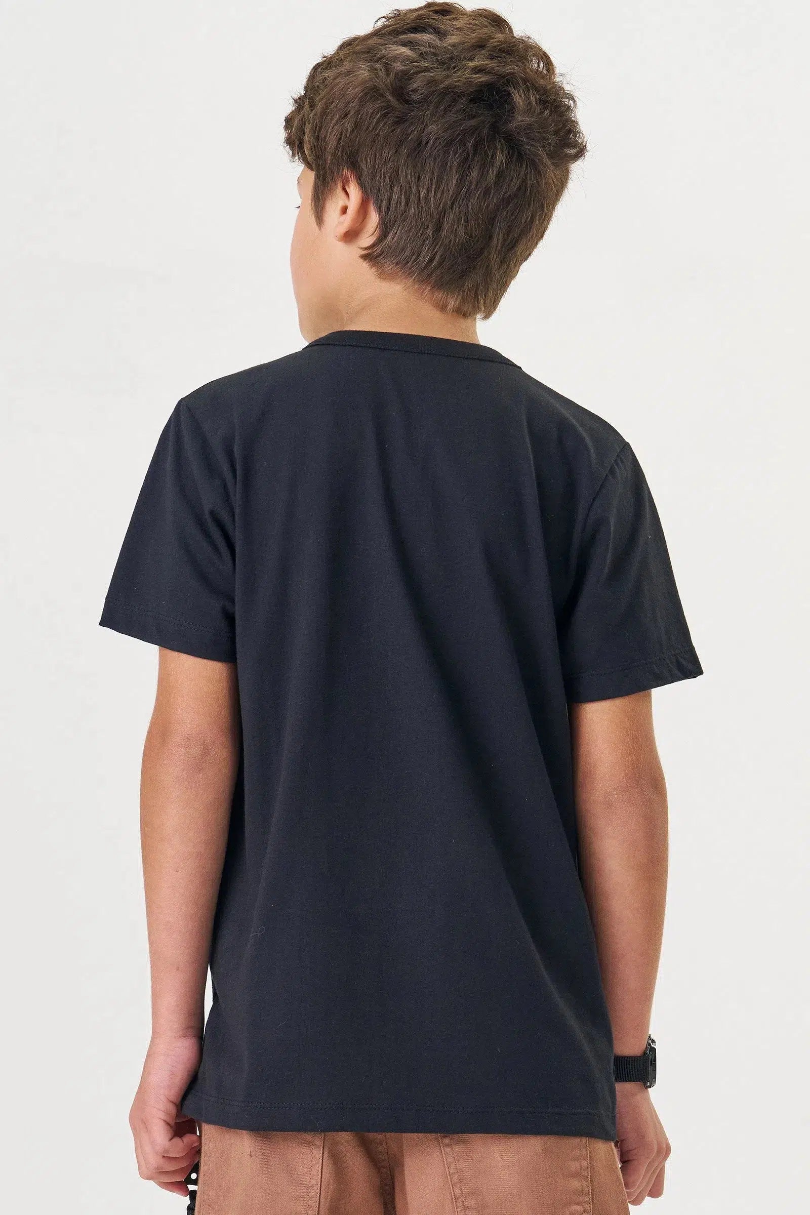 Camiseta Teen Menino em Meia Malha 82261 Johnny Fox